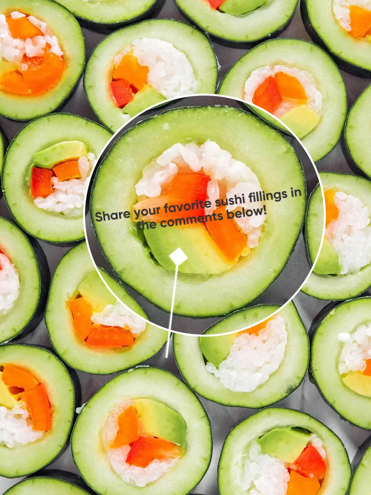 Cucumber Sushi HACK!, Gallery posted by Live Eat Learn