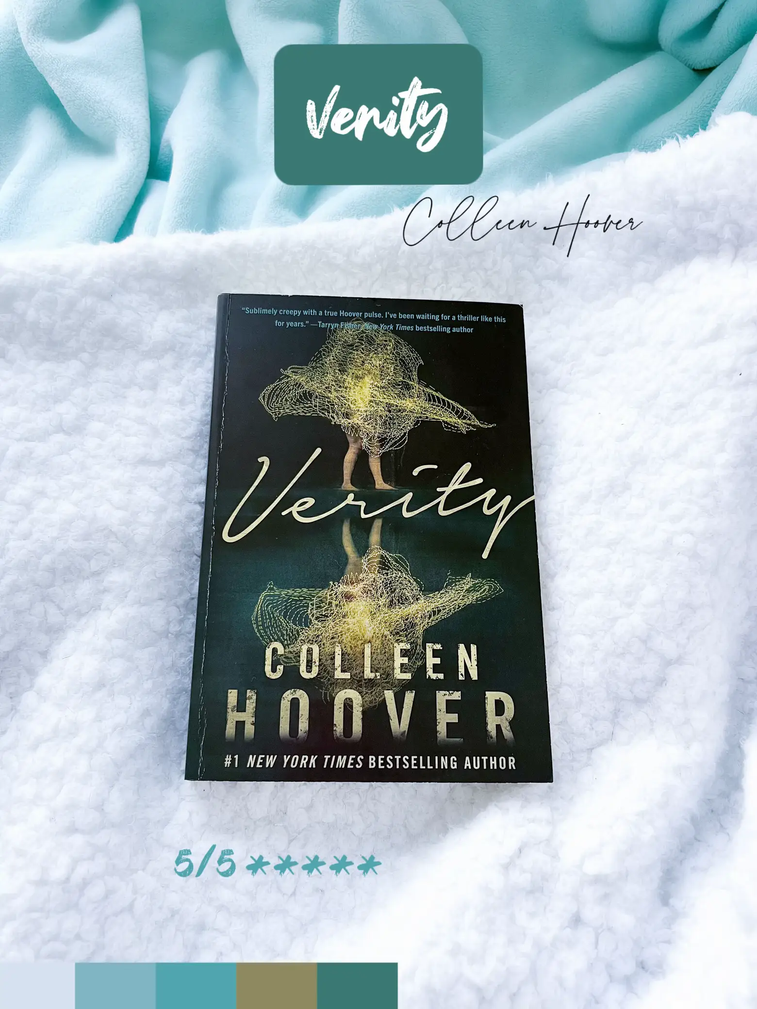 Colleen Hoover's Book, Verity Is a Thrilling and Spicey Read - My Heart  In Pen