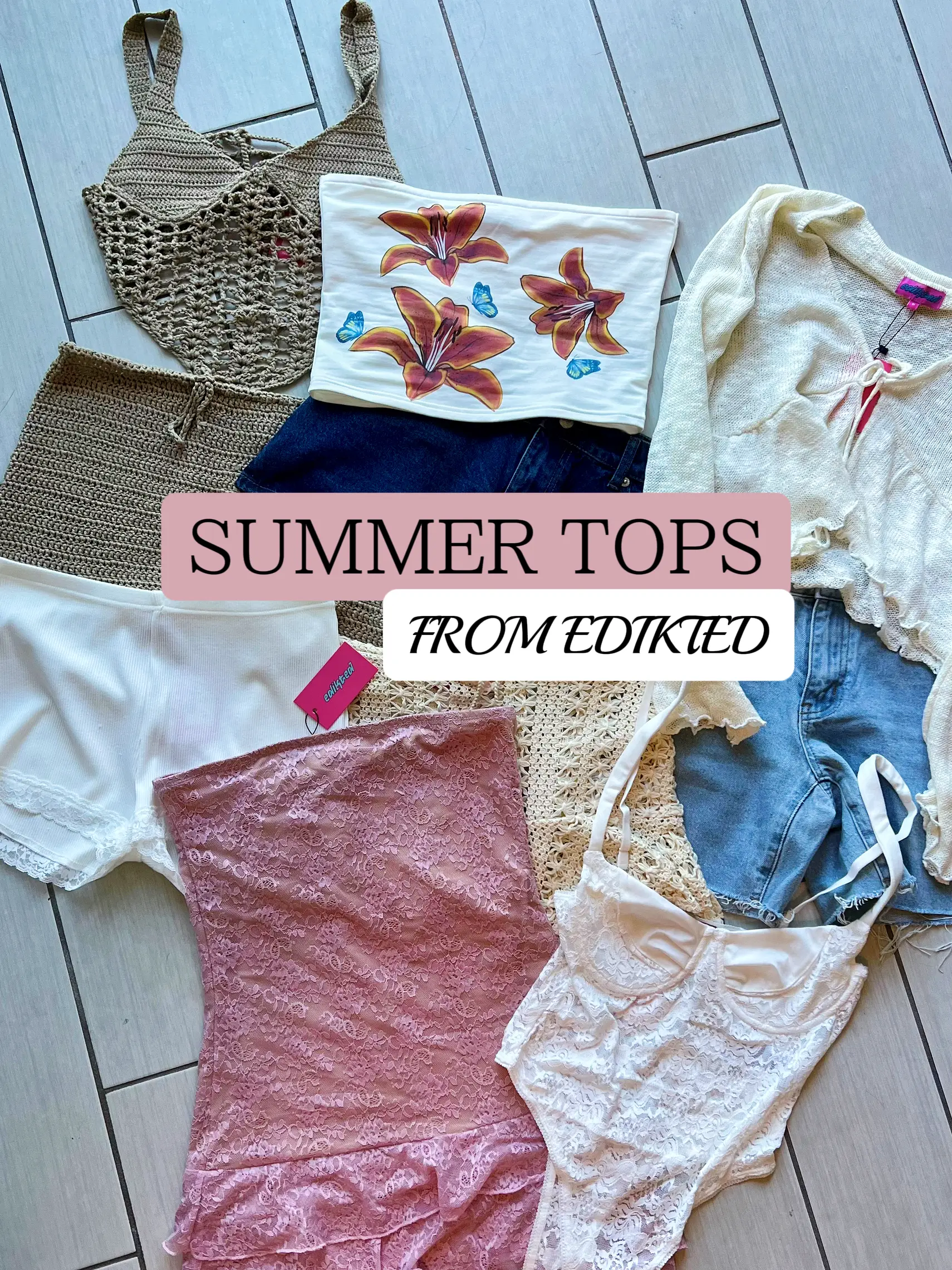 Stylish tops for summer