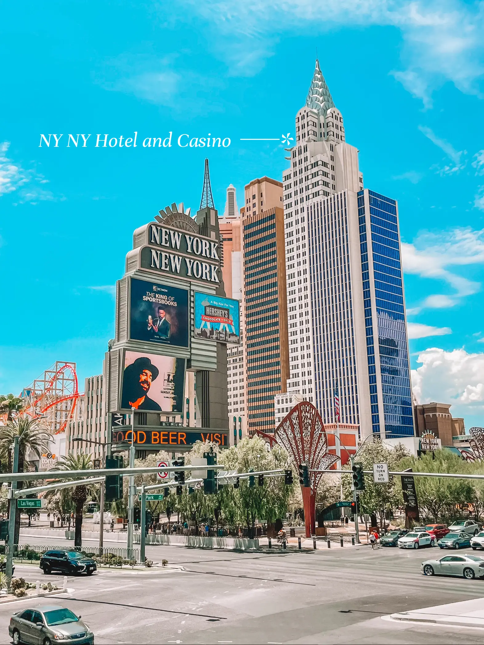 The Roller Coaster at New York-New York - Get your thrills in #Vegas on The Roller  Coaster at New York - New York Hotel & Casino Las Vegas! Enjoy Happy Hour  and