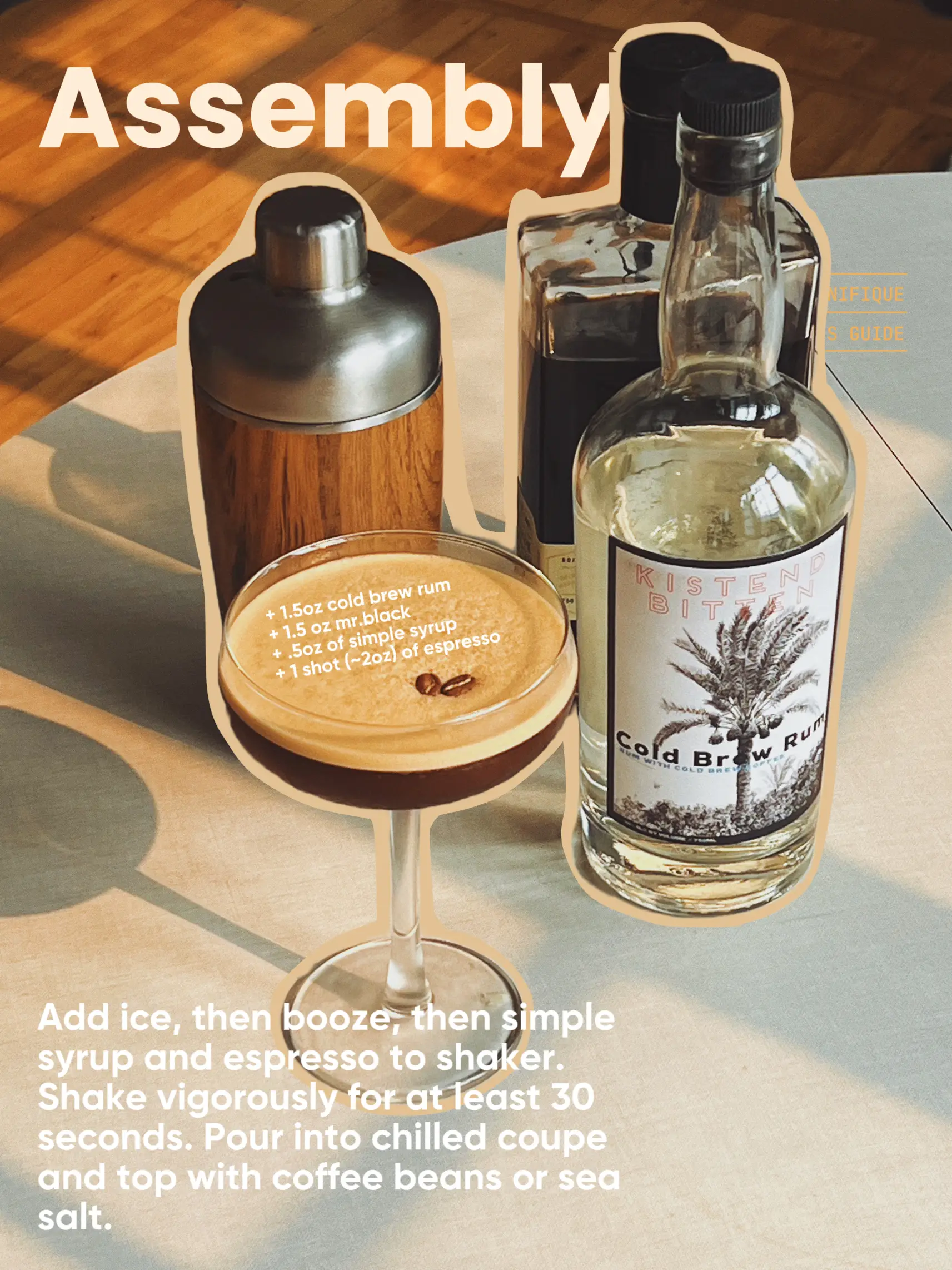 Order The Coconut Espresso Martini Set: Mr Black Cold Brew Coffee