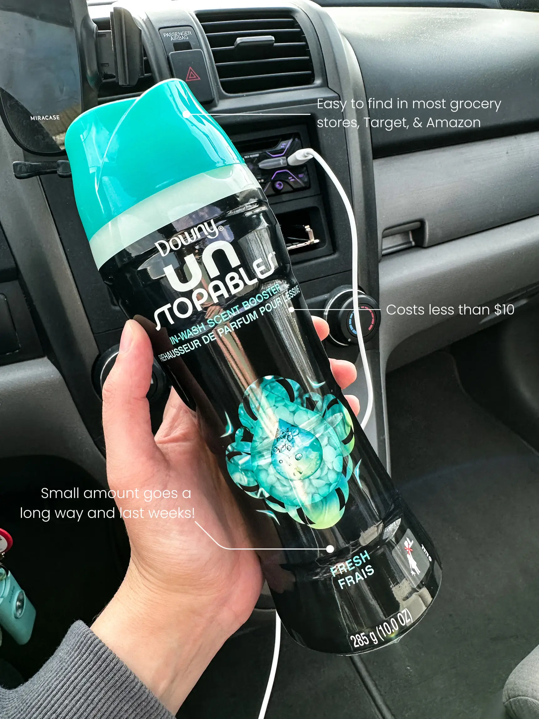 Car Air Freshener 7.5ml, Resusable Glass Bottle, Custom Scent