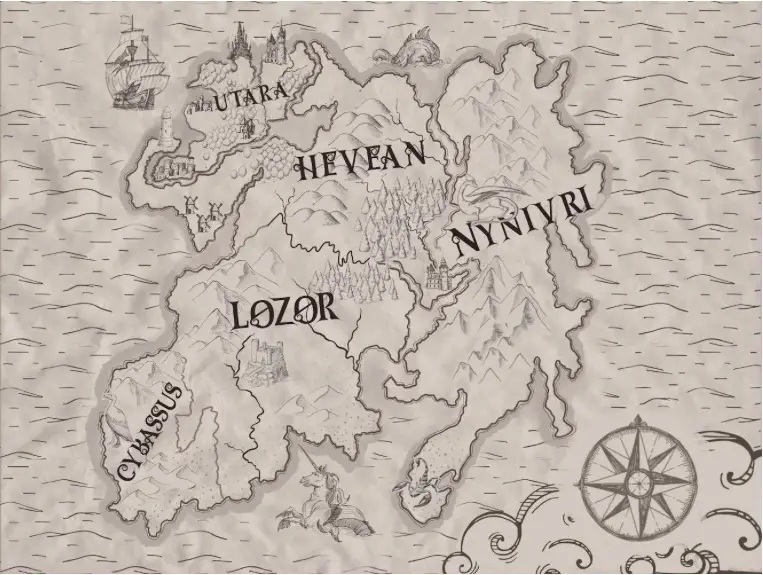 Pin de Justin D em Fantasy: Maps Worlds and Realms