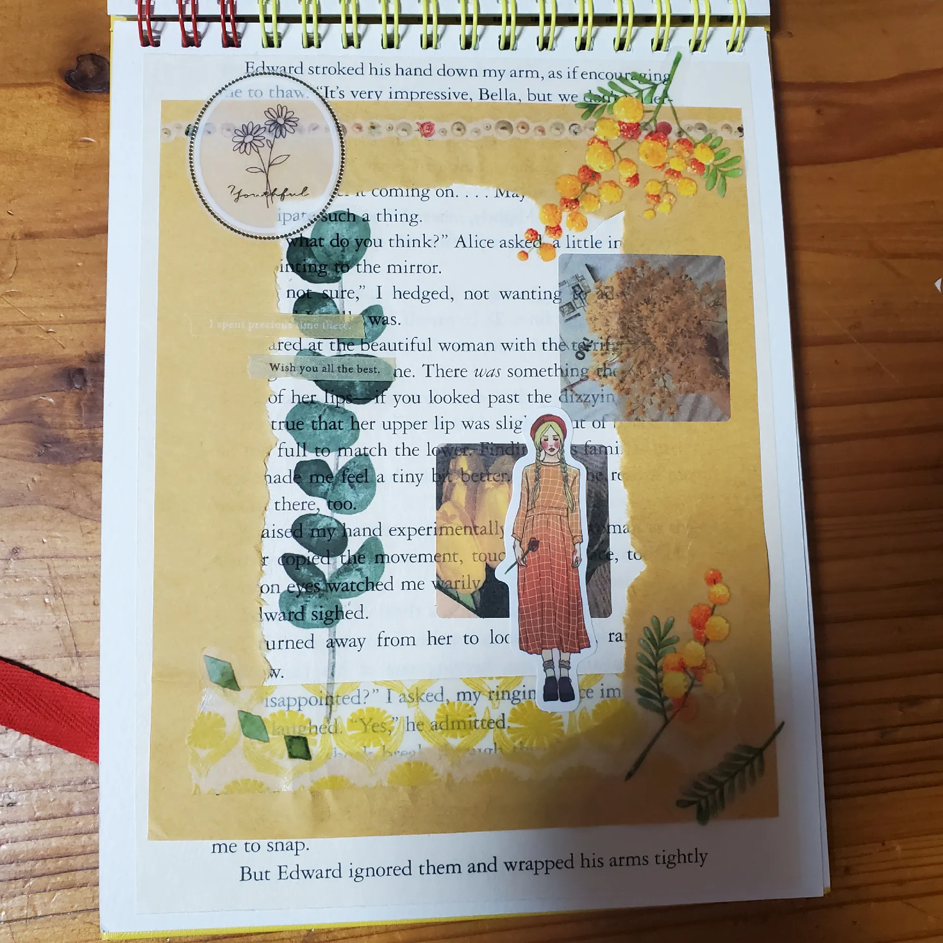 Creative Mixed Media Journal Art - FeltMagnet