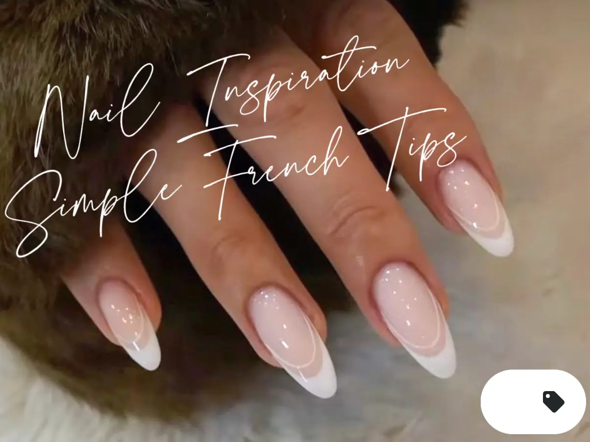 simple french nails