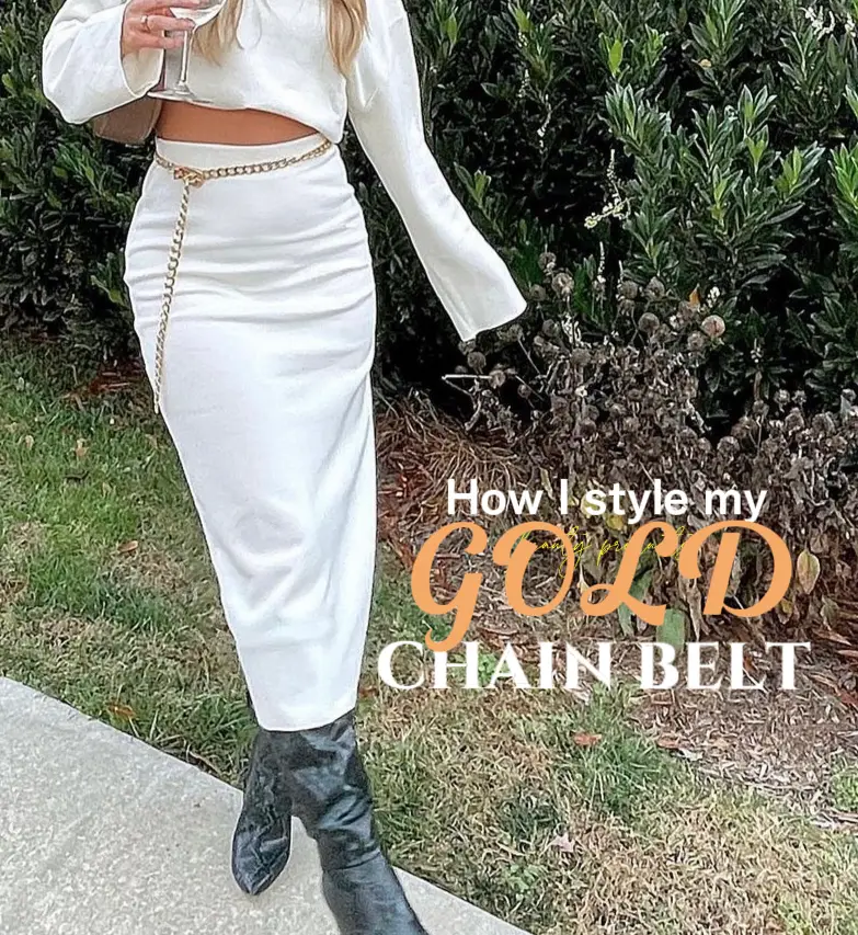 HOW I STYLE MY GOLD CHAIN BELT, Gallery posted by Savannah Polci