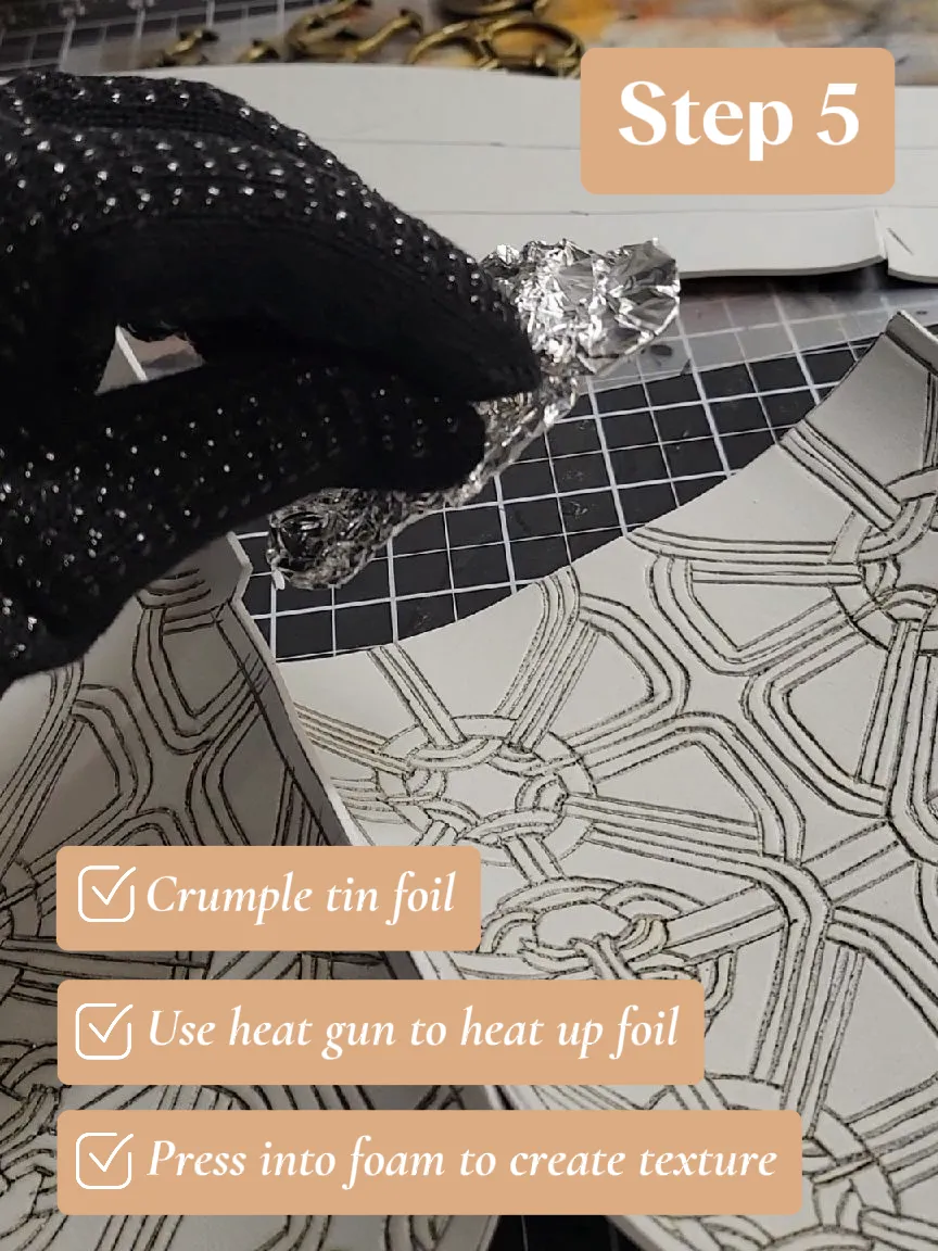 How to make Fake Leather from EVA Foam 🖌️ Gallery posted by