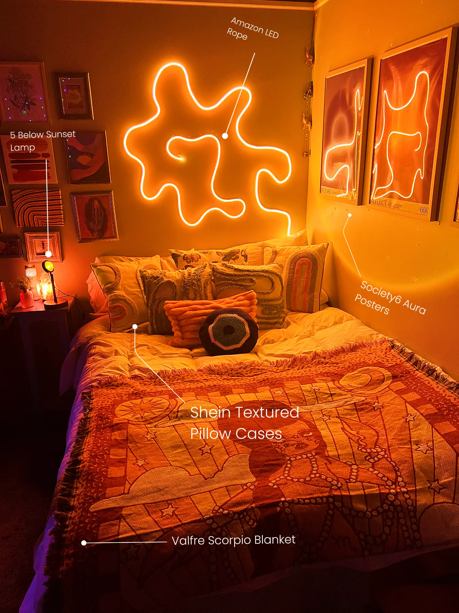 LED strip Lights for your Room/Space.🌈 Vsco-y plus TikTok