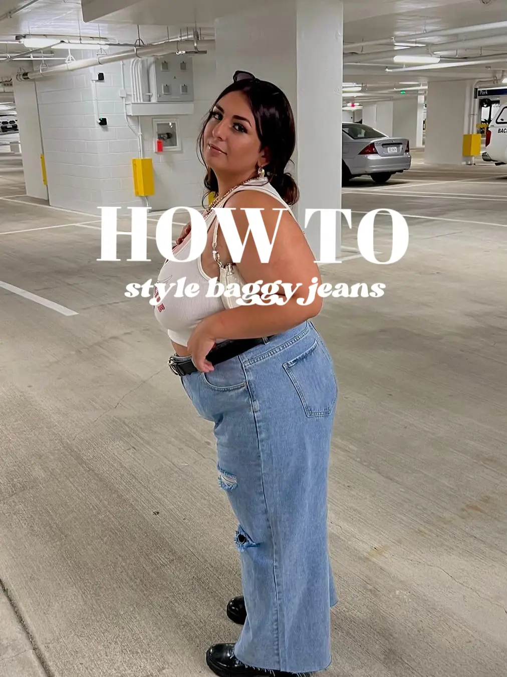 HOW TO: style baggy jeans 🫶🏼 plus size edition, Gallery posted by Sara  Michelle