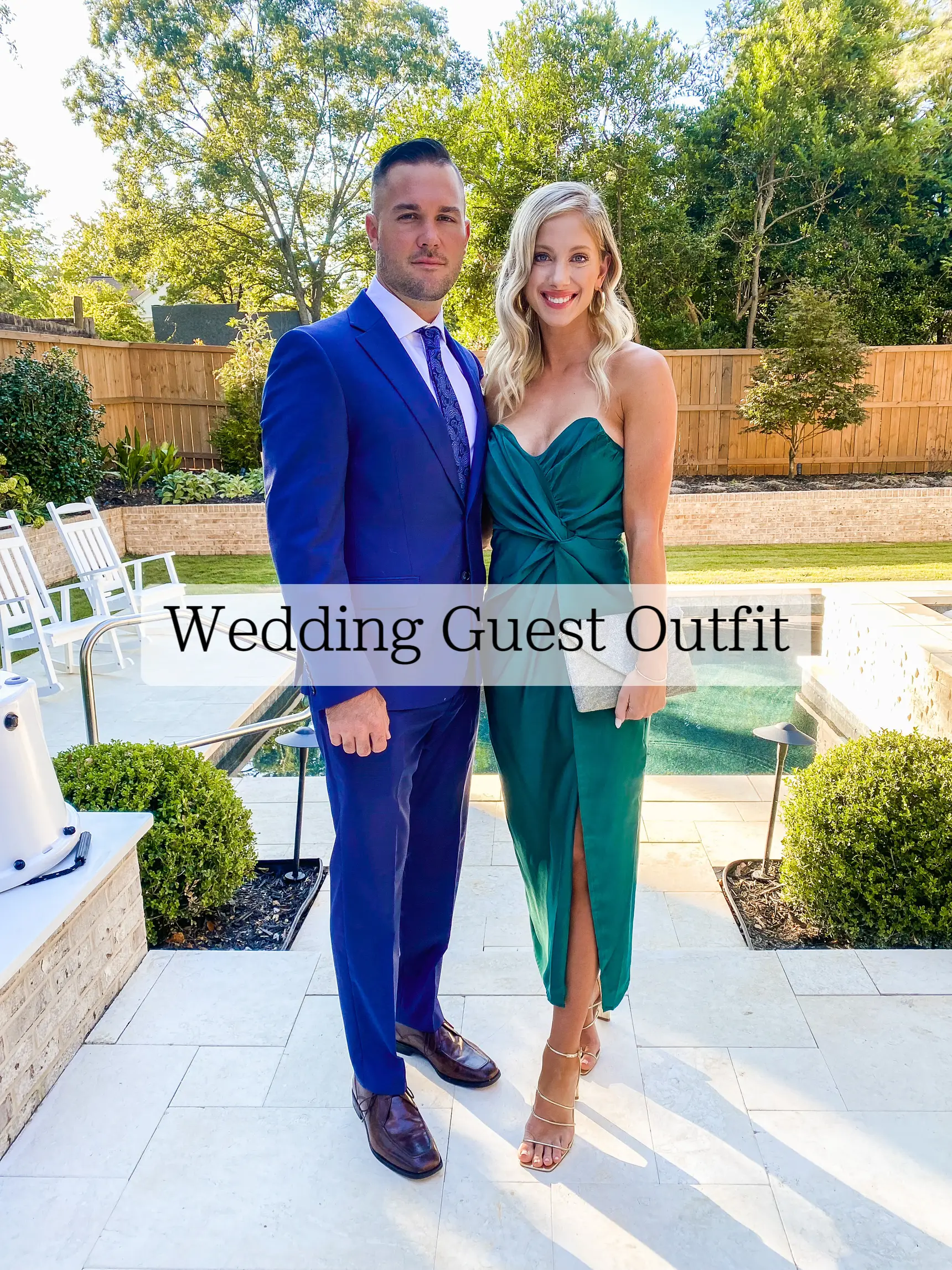 Navy blue hotsell wedding guest outfit