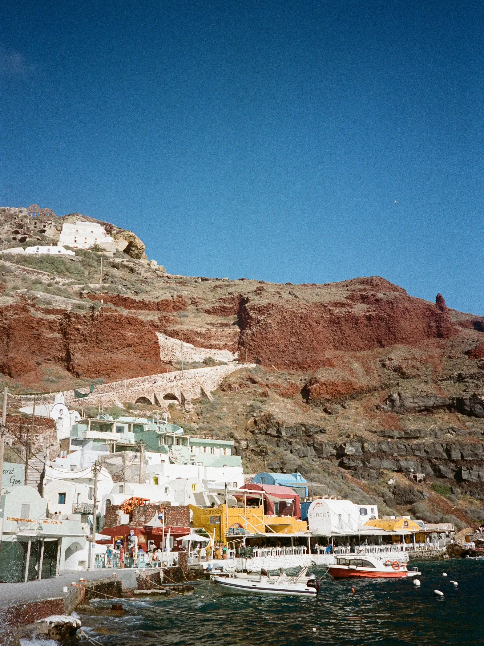 Santorini on film