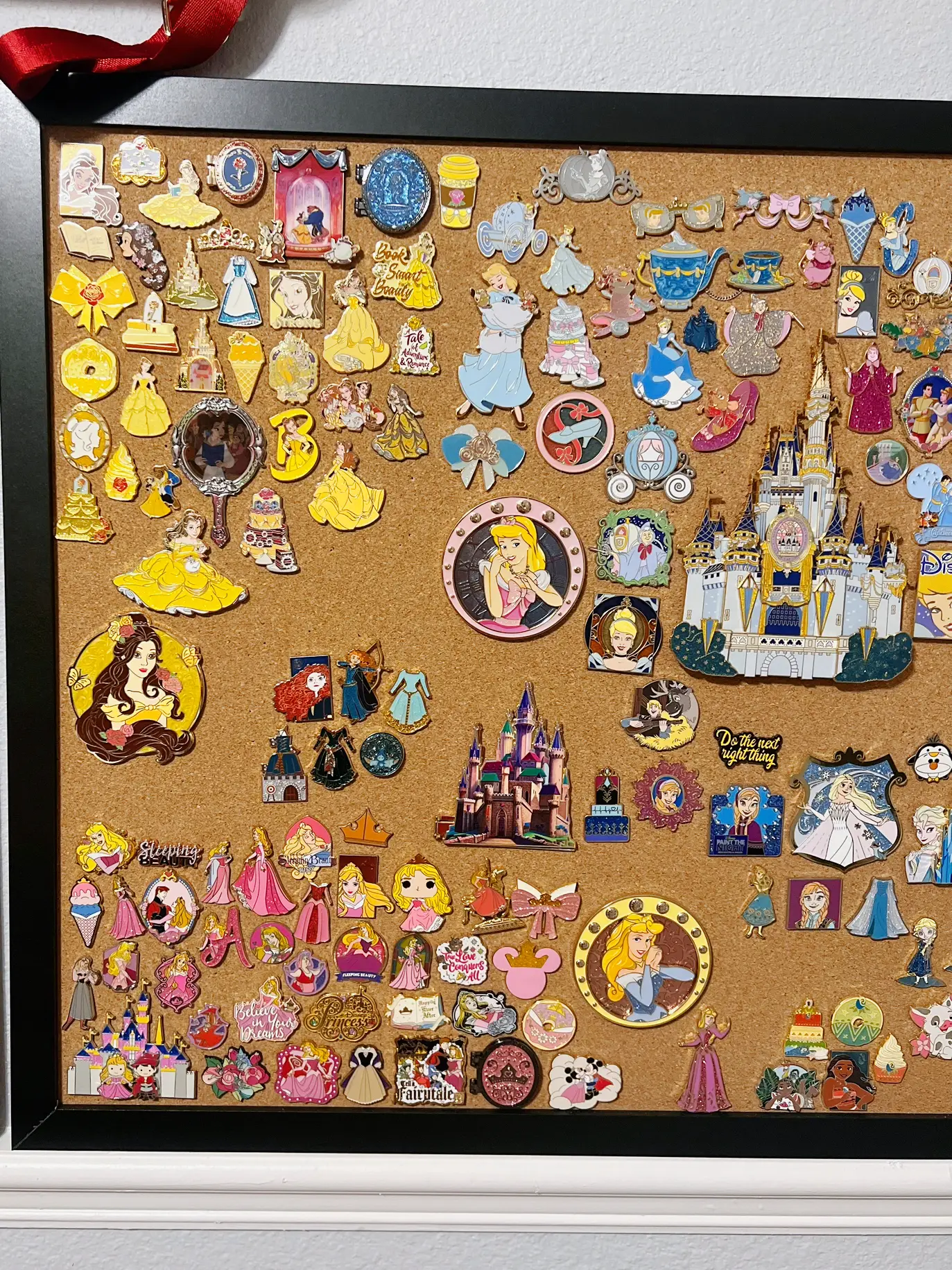 My princess disney pin collection display! 💗👑 | Gallery posted by  Pincessshannon | Lemon8