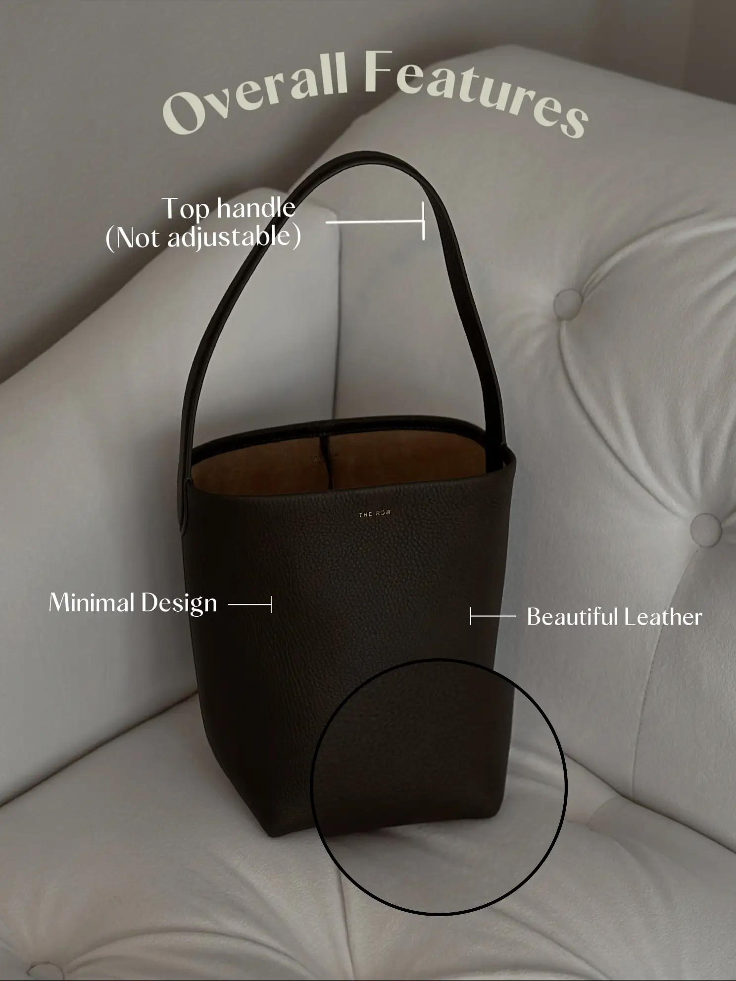 The Row Medium Park Tote Review and what fits The row park tote