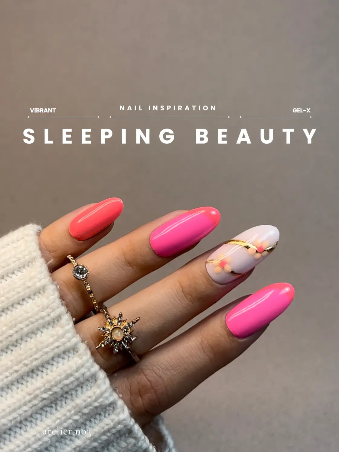 sleeping beauty nails