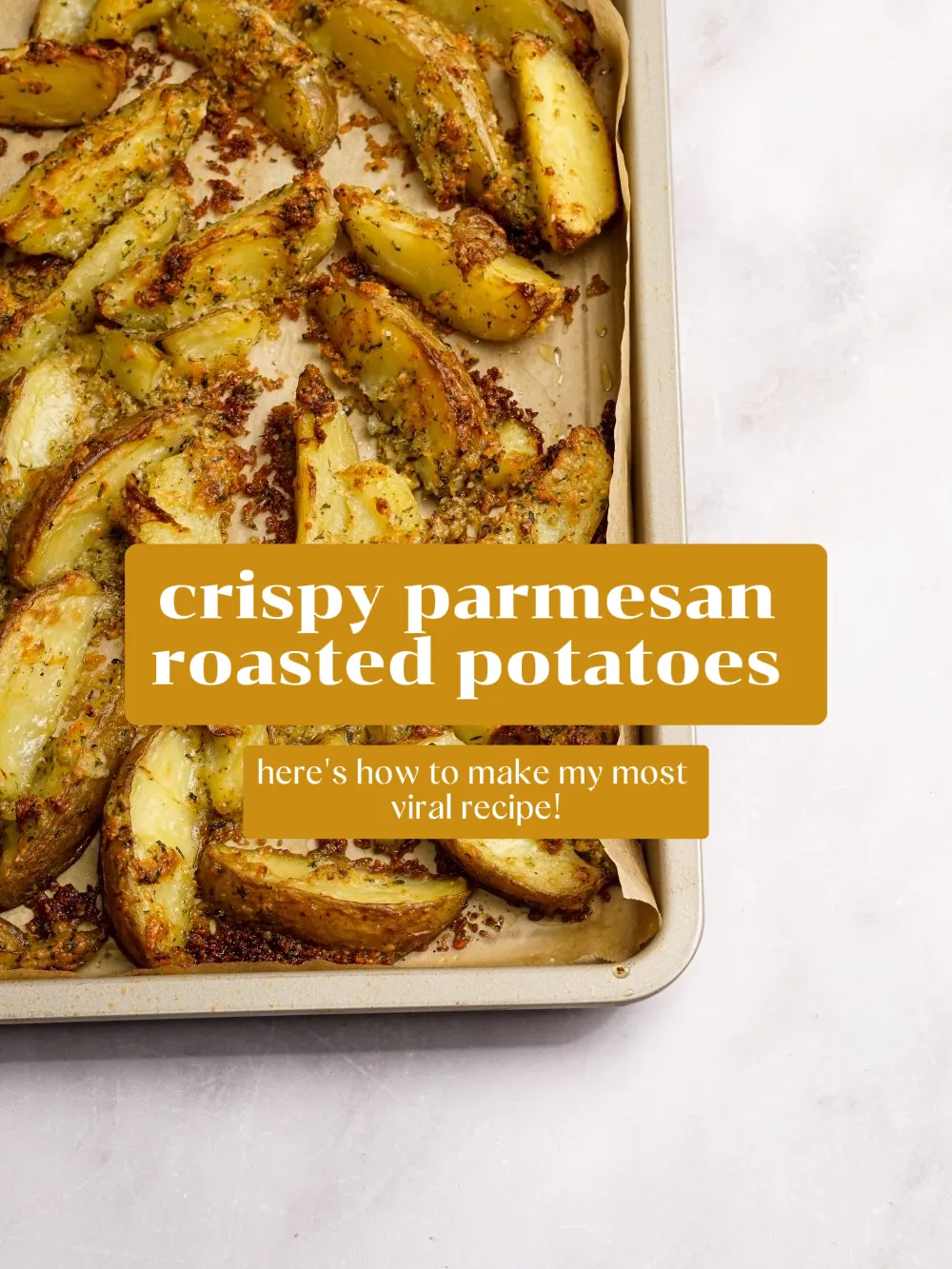 Replying to @Dan-O's Seasoning Parmesan crusted potatoes make a perfe, parmesan crusted potatoes