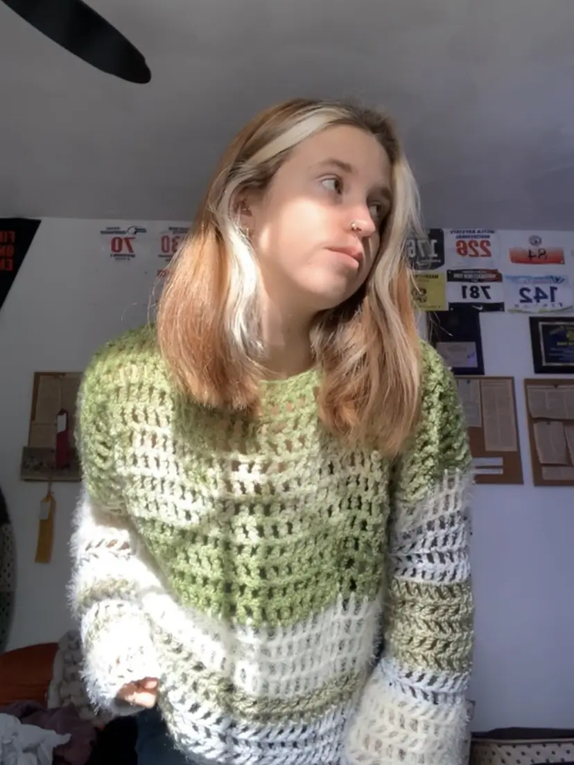 Heart Sweater  Crochet Sweater for Fashionable DIYs