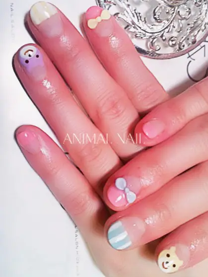 3dネイルパーツ ネイル うさぎ ねこ どうぶつ ネイルパーツ ピンク 3dネイルパーツ ネイル うさぎ ねこ どうぶつ ネイルパーツ ピンク