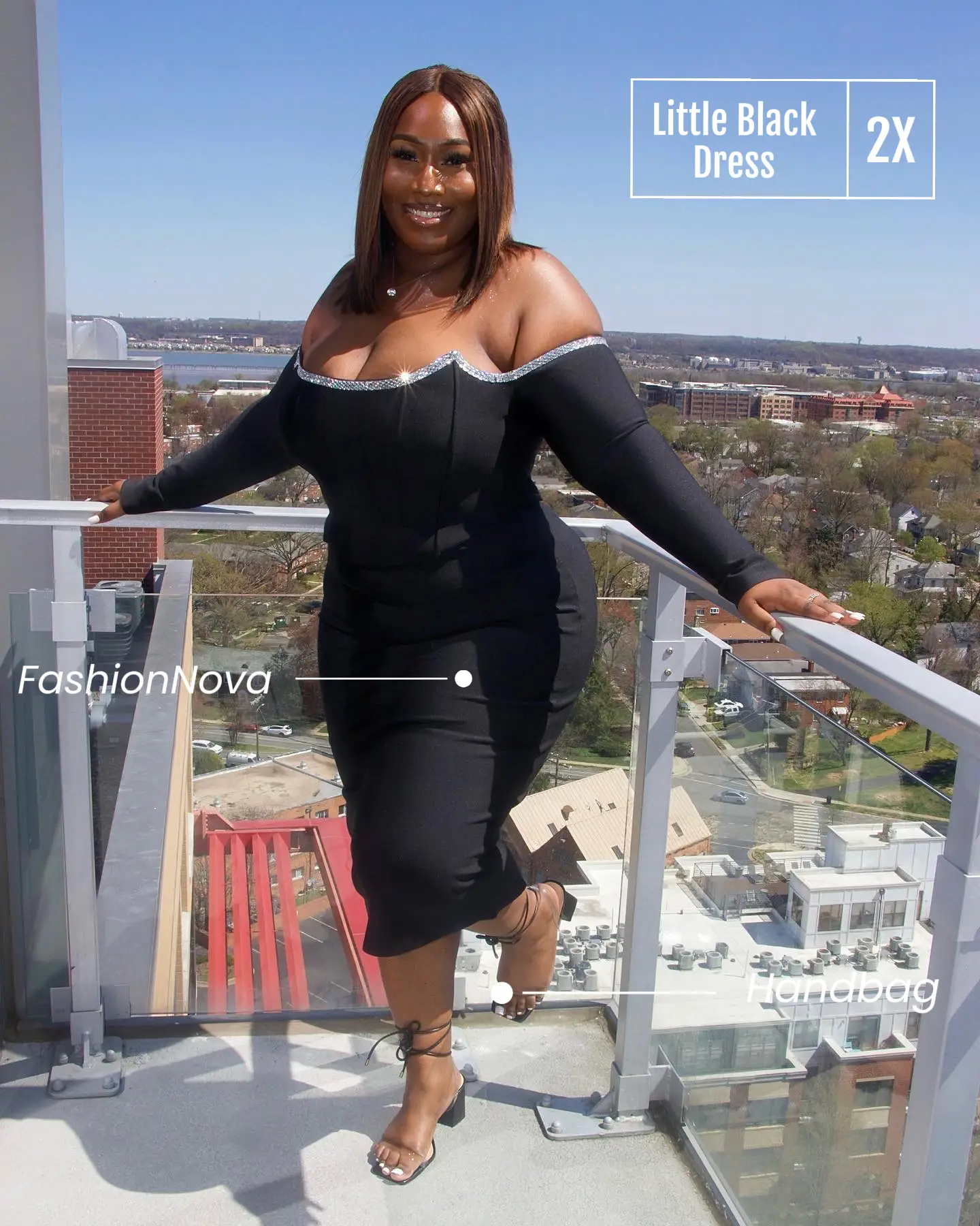 I'm plus-size and wear see-through Fashion Nova dresses, my belly