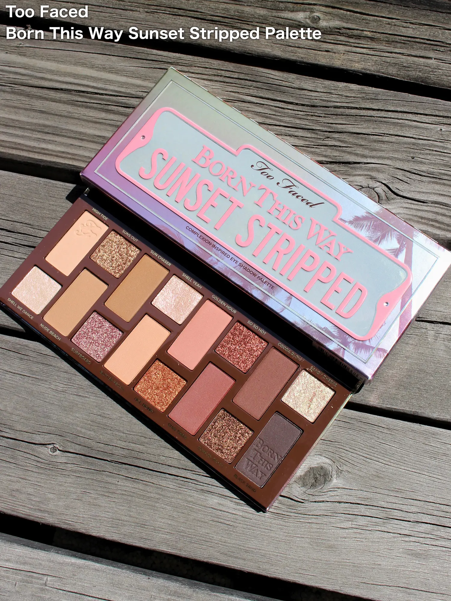 Born This Way Sunset Stripped Eyeshadow Palette - Too Faced