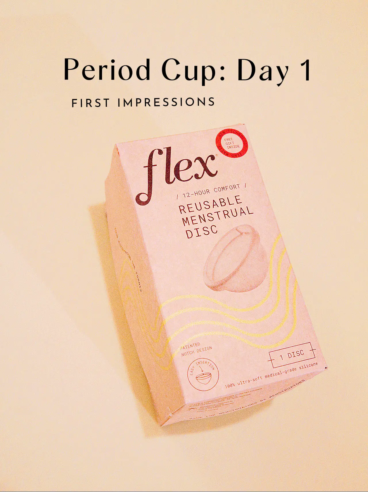 Cora Menstrual Period Cup, Comfortable Easy to Use, Soft Medical Grade  Si for sale online