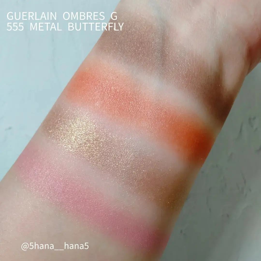 GUERLAIN OMBRE G 555メタルバタフライメイク🦋 | 𝙃𝙖𝙣𝙖が投稿した