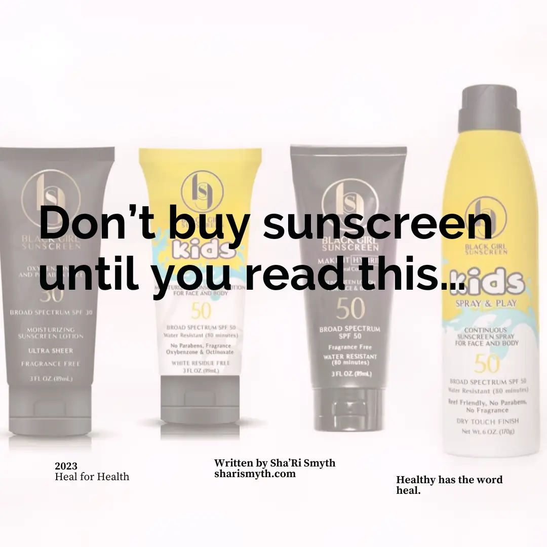 Black Girl Sunscreen SPF 30 - 89 ml for Face & Body – YARD + PARISH
