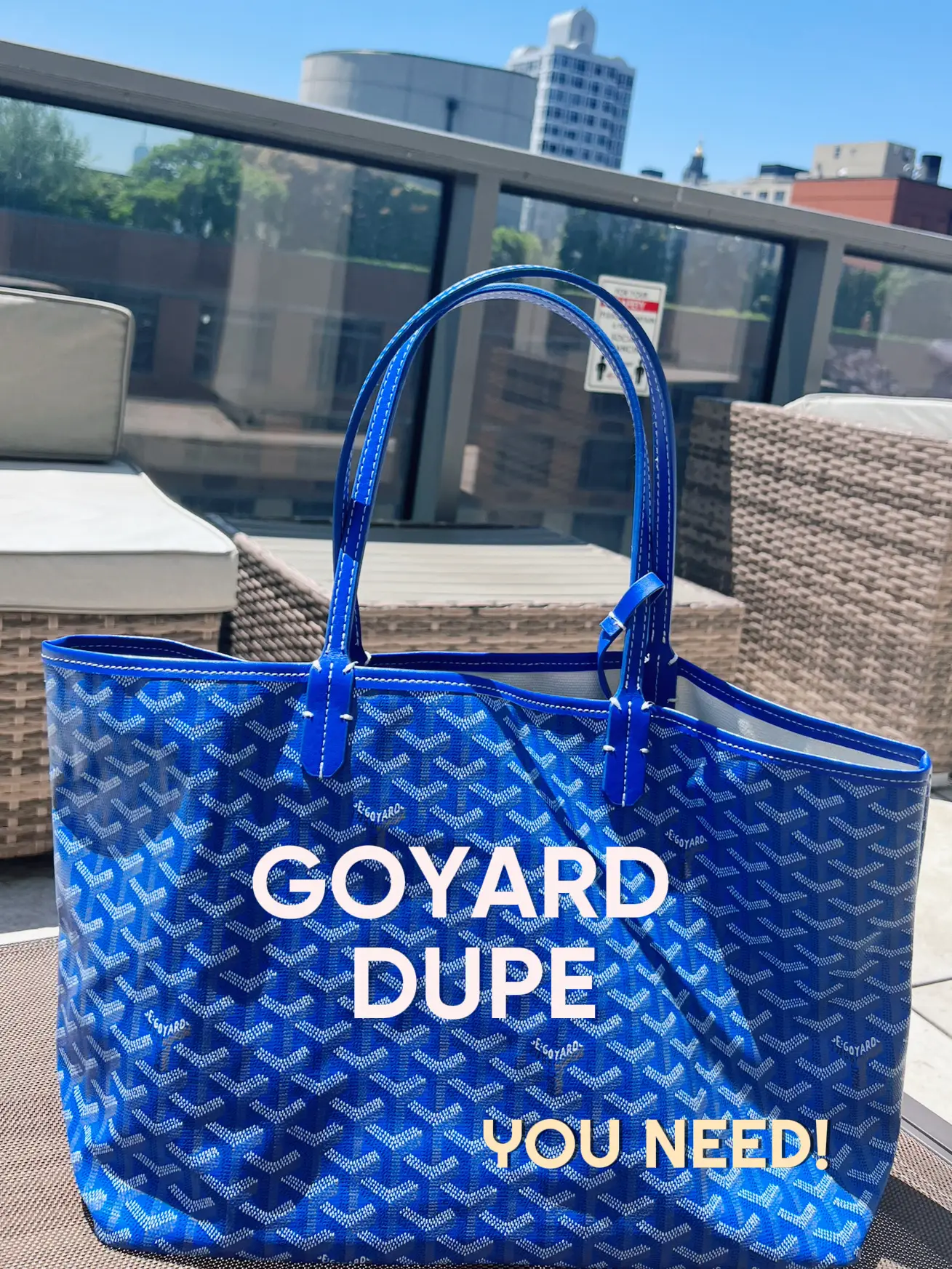 Goyard tote bag comparison! Comment below if you want to know the