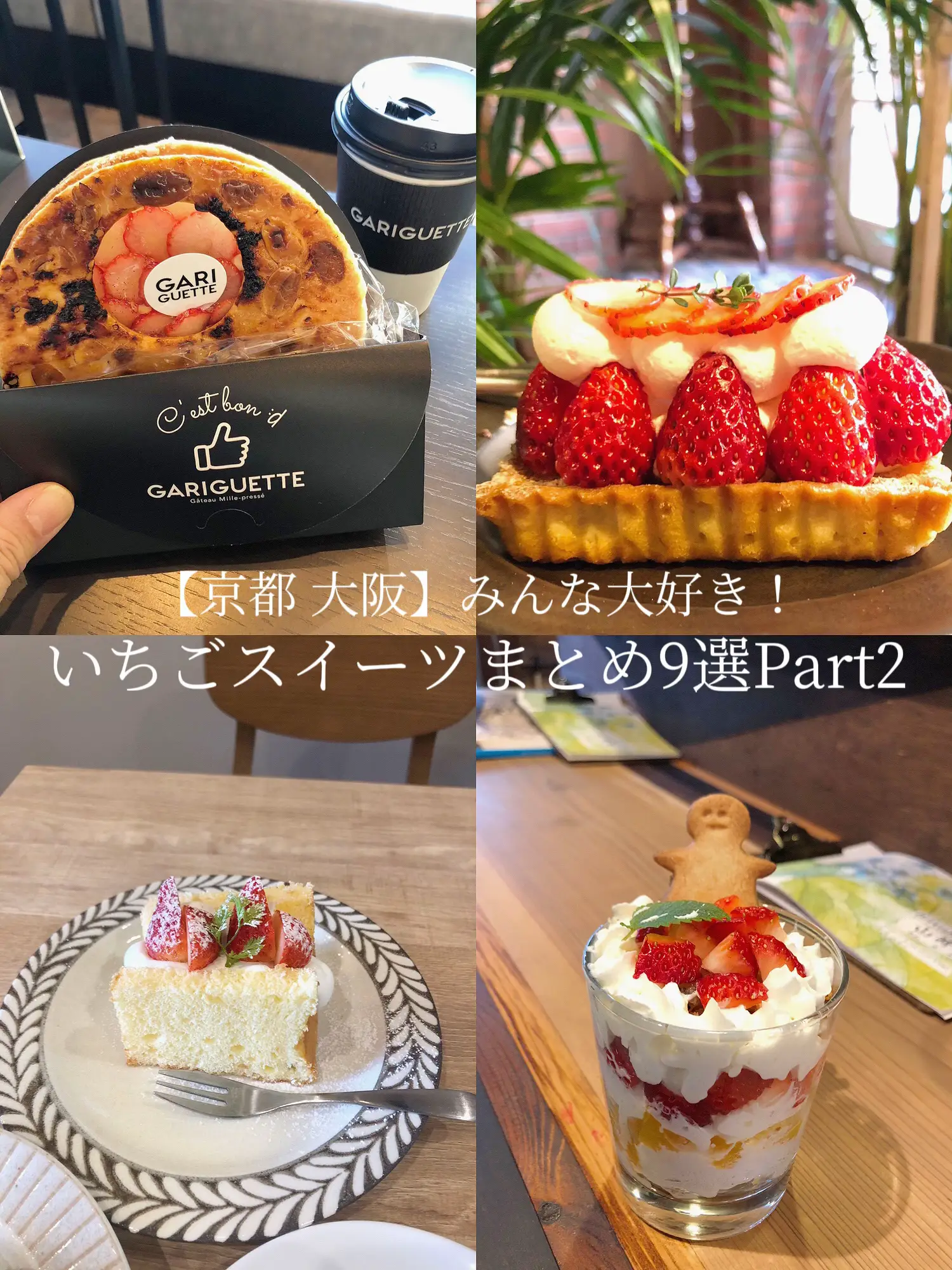 京都 大阪】保存版。みんな大好き！いちごスイーツまとめ9選Part2