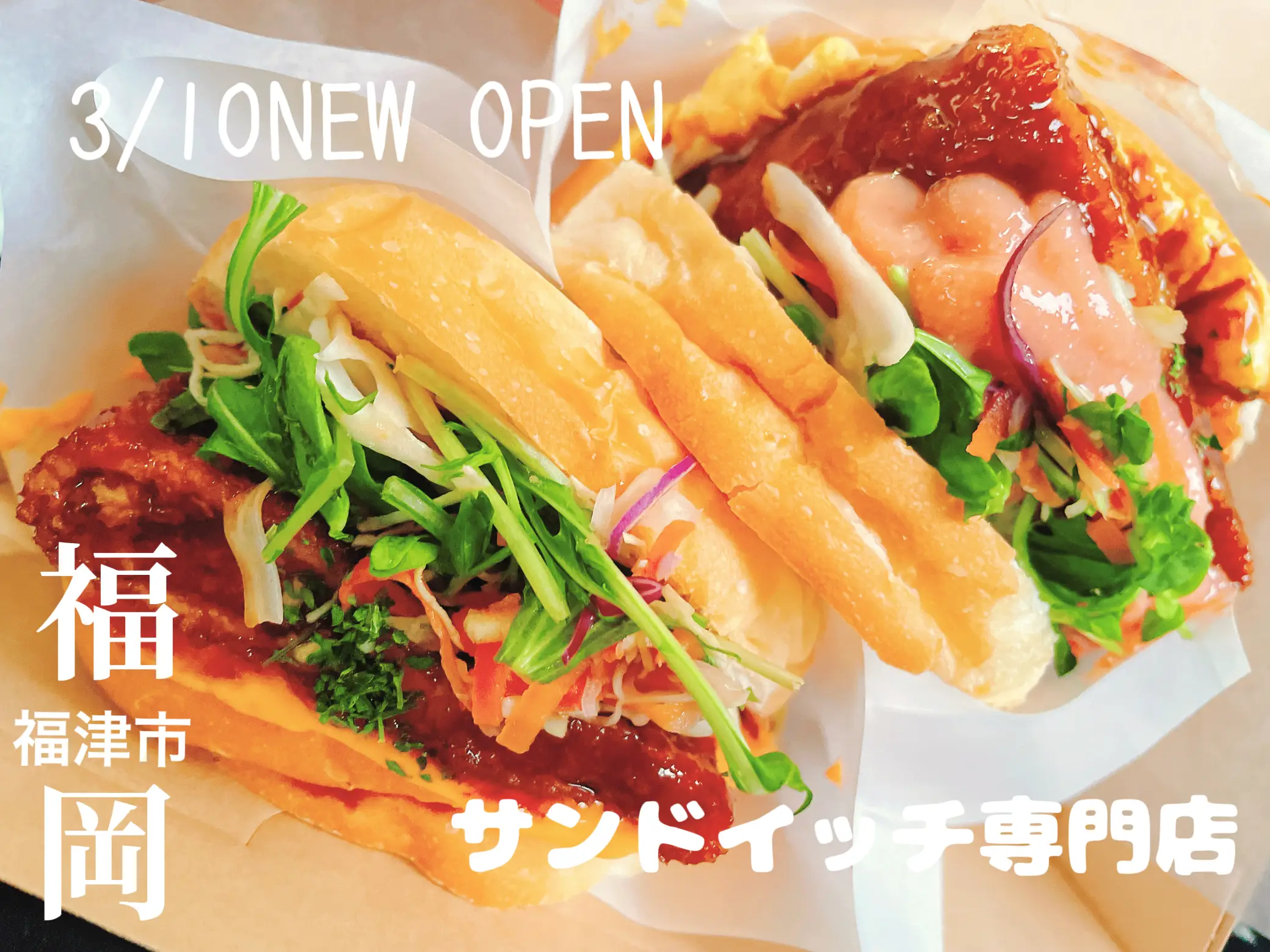 NEW OPENのサンドイッチ専門店❤️ | ✿anpan✿が投稿したフォトブック | Lemon8