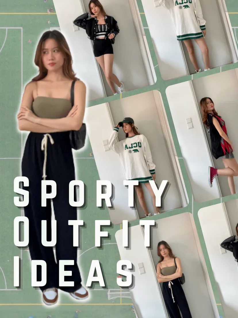 easy & effortless SPORTY OUTFITS ⚽️