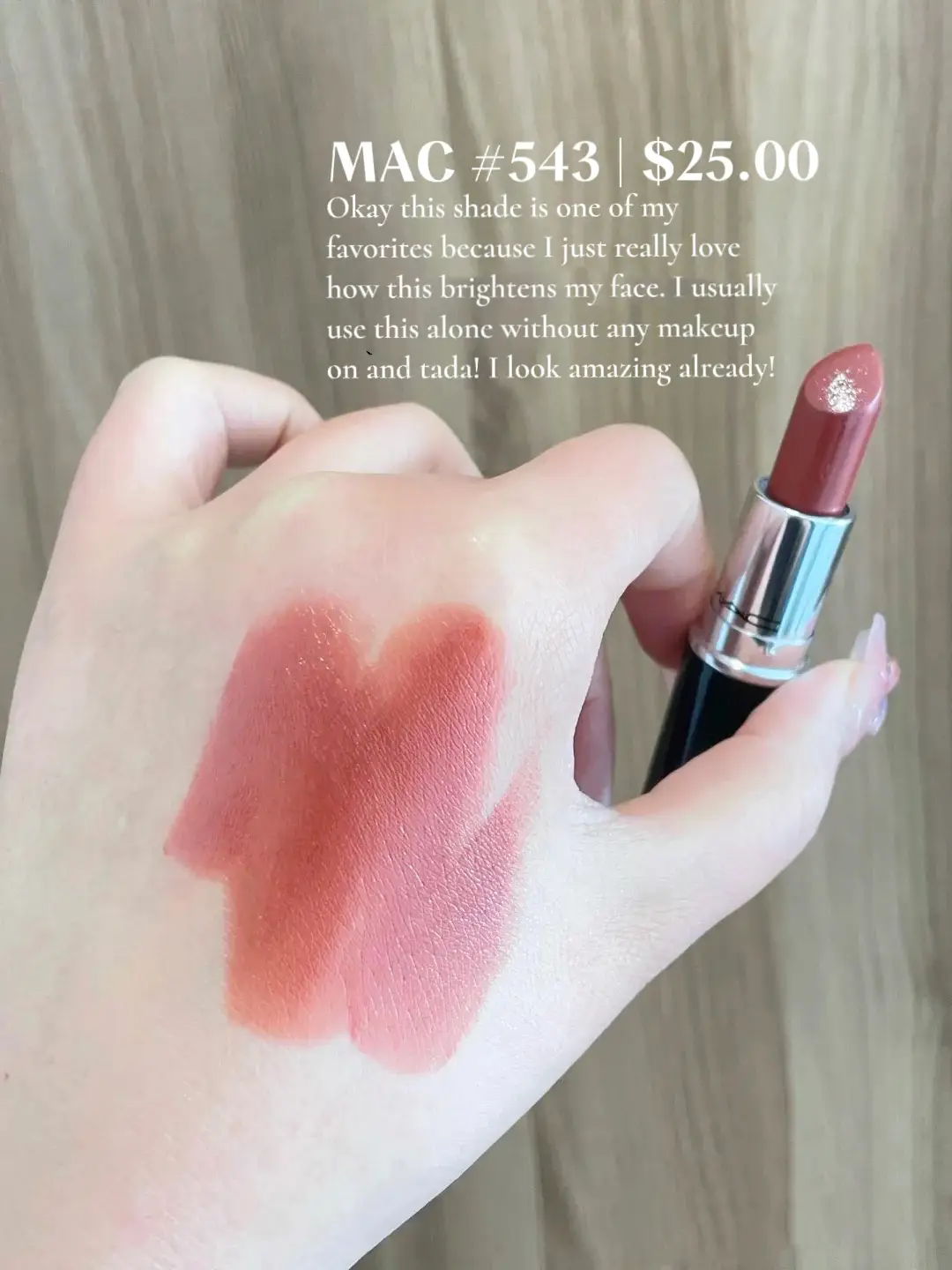 MAC Taupe shade dupe — Milani Color Fetish Balm Lipstick 220 : r
