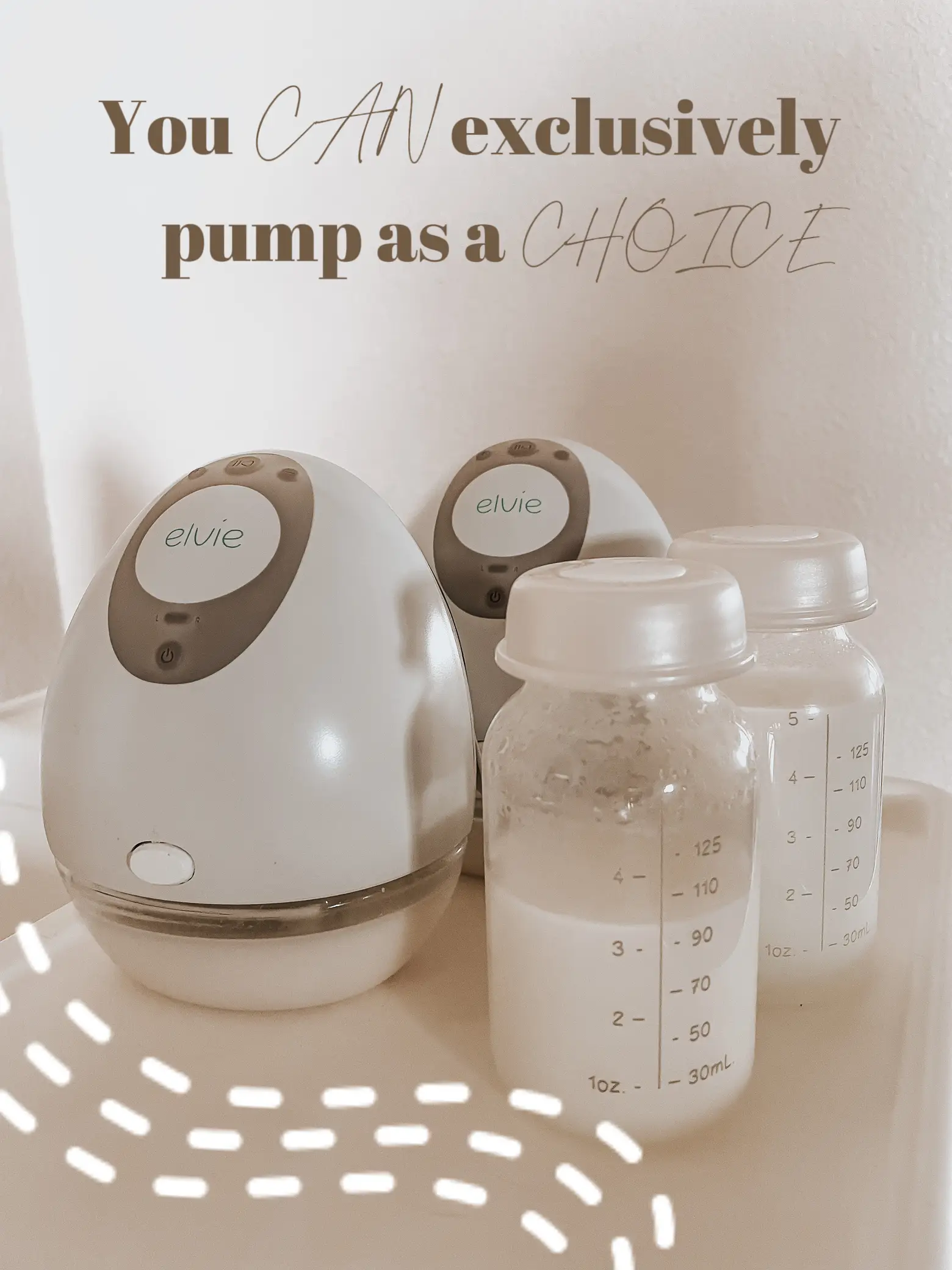 Exclusively Pumping Mama: Elvie VS Spectra & Which I Honestly Like