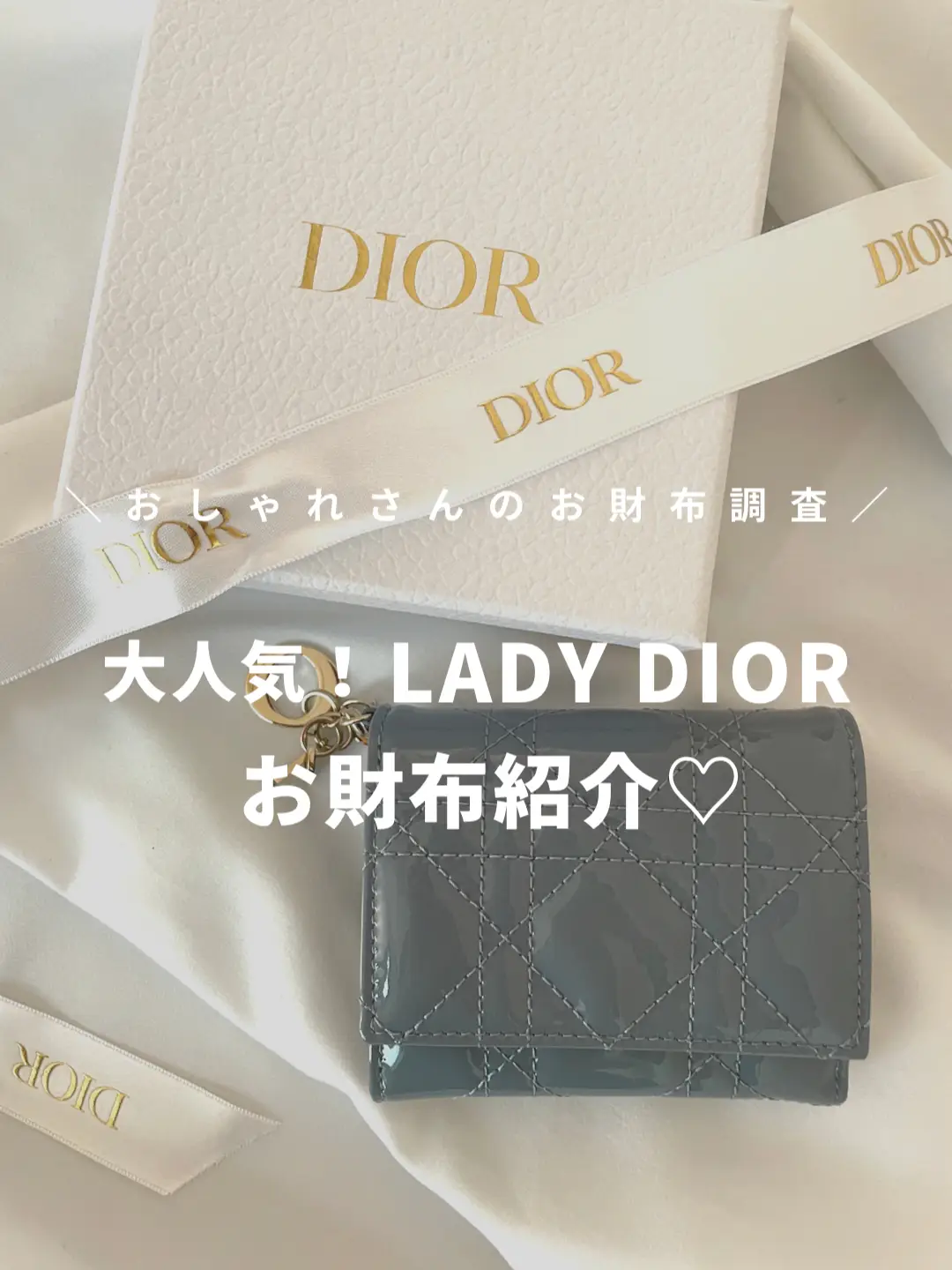 Dior(ディオール)♡財布レビュー? | STYLE HAUSの投稿動画 | Lemon8