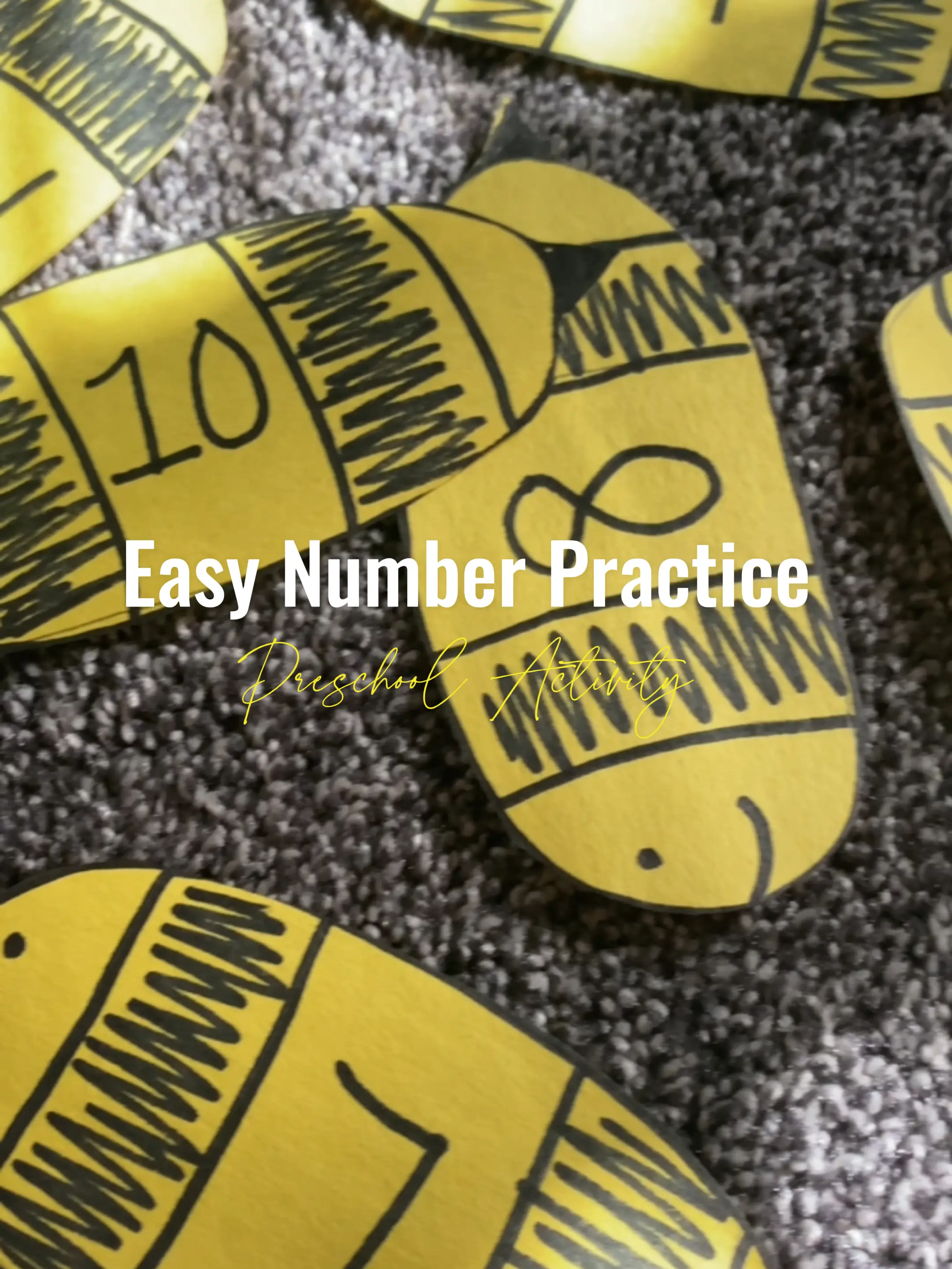 Number Practice Preschool Activity 🖍️ | Video published by Destini Joy |  Lemon8