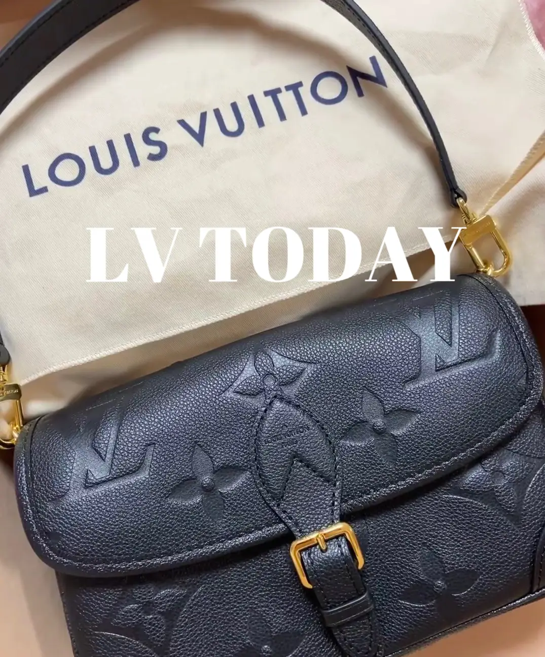 Louis Vuitton Runway City Malle MM Monogram Reverse Canvas/Leather