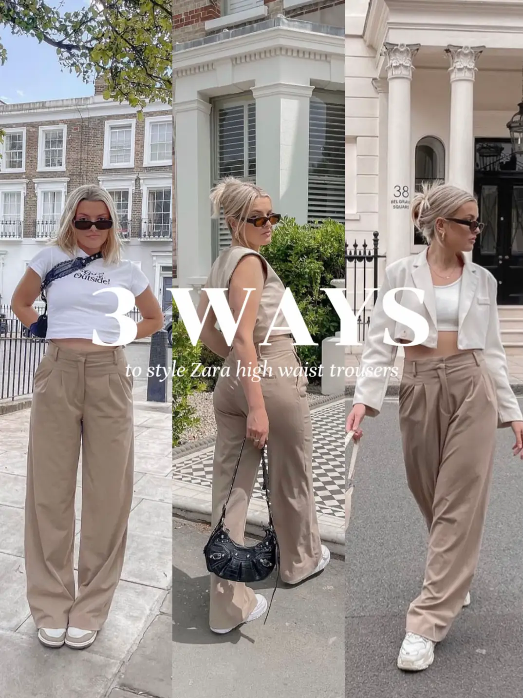 3 WAYS TO STYLE TROUSERS, Gallery posted by chloe anne
