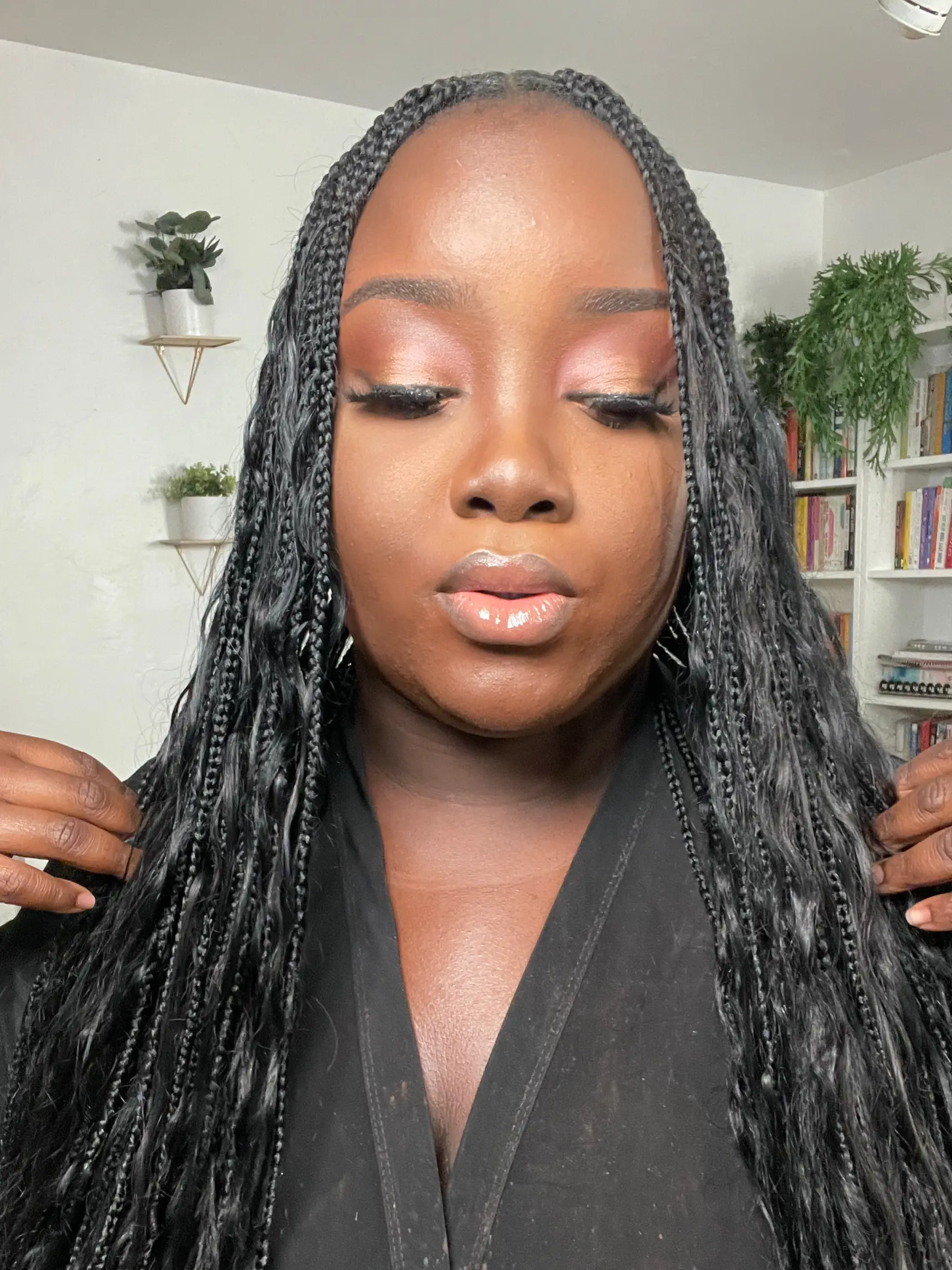 Slay This Winter With This Easy DIY Goddess Locs Tutorial - The Glamorous  Gleam