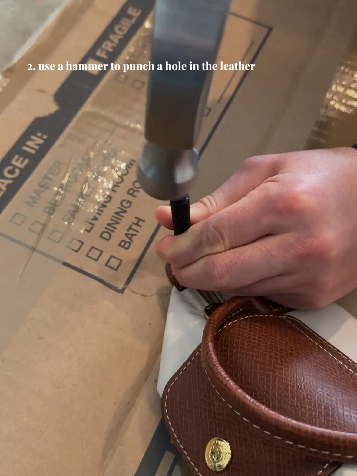 Leather Straps DIY Conversion Kits for Longchamp mini and any mini
