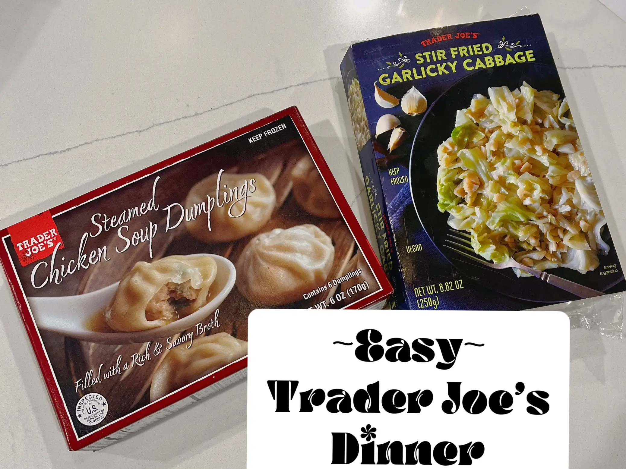 Trader Joe's - Steamed Chicken Soup Dumplings (6oz) 4 Boxes