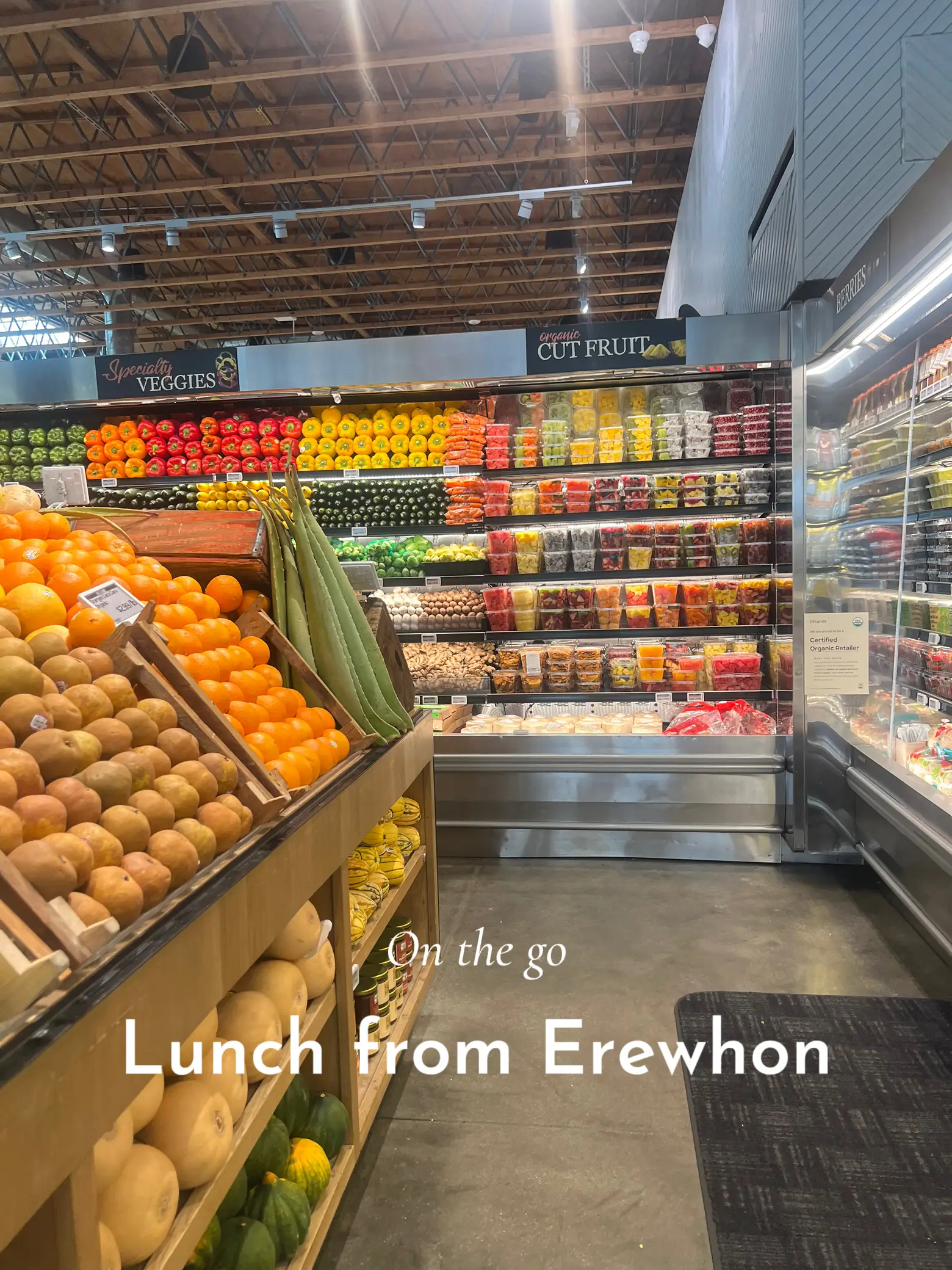 Grocery store picture inspo erewhon
