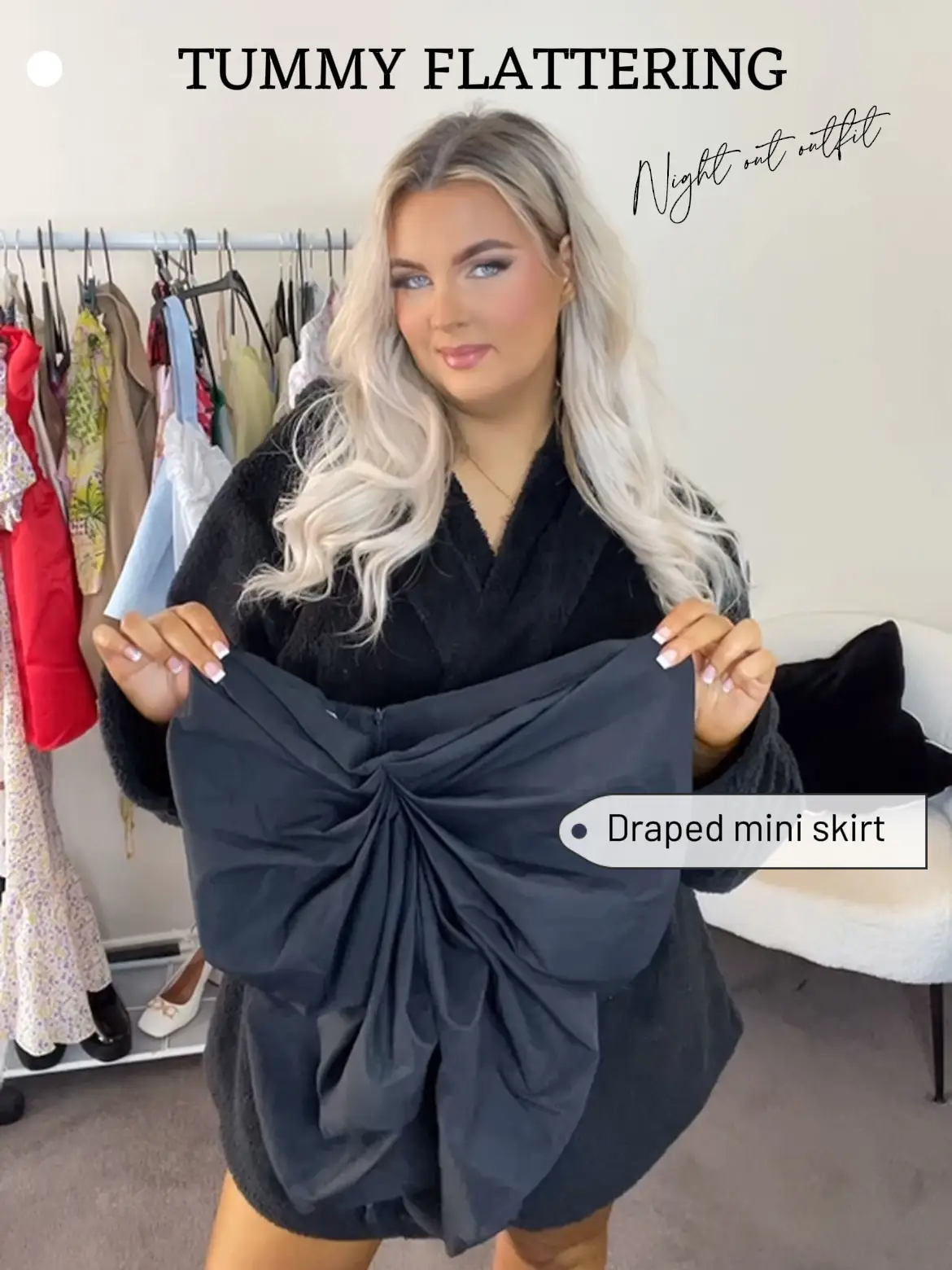 SHEIN BAE Glitter Ruched Wrap Cami Dress ⋆ Women's Store