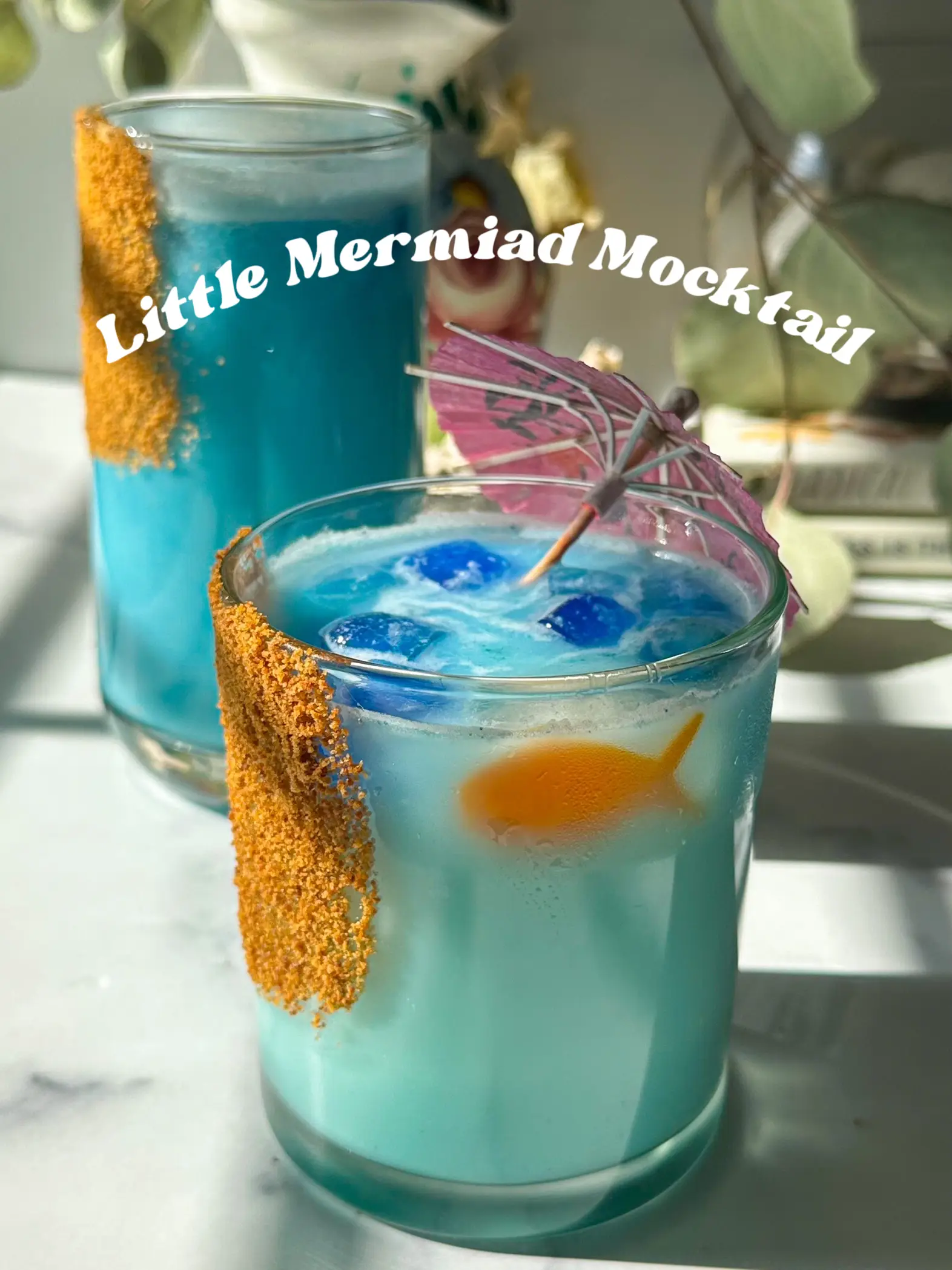 Mermaid Water Cocktail The Perfect Summer Cocktail - Cook Eat Go