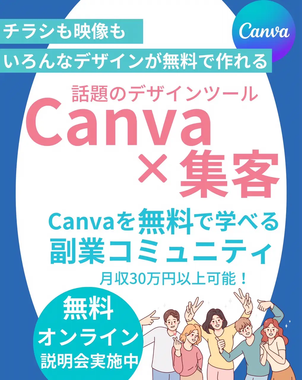 canvaでデザインしたコンテンツを収入に直結させる方法 インパクトの大きな稼げるネットビジネス - 情報