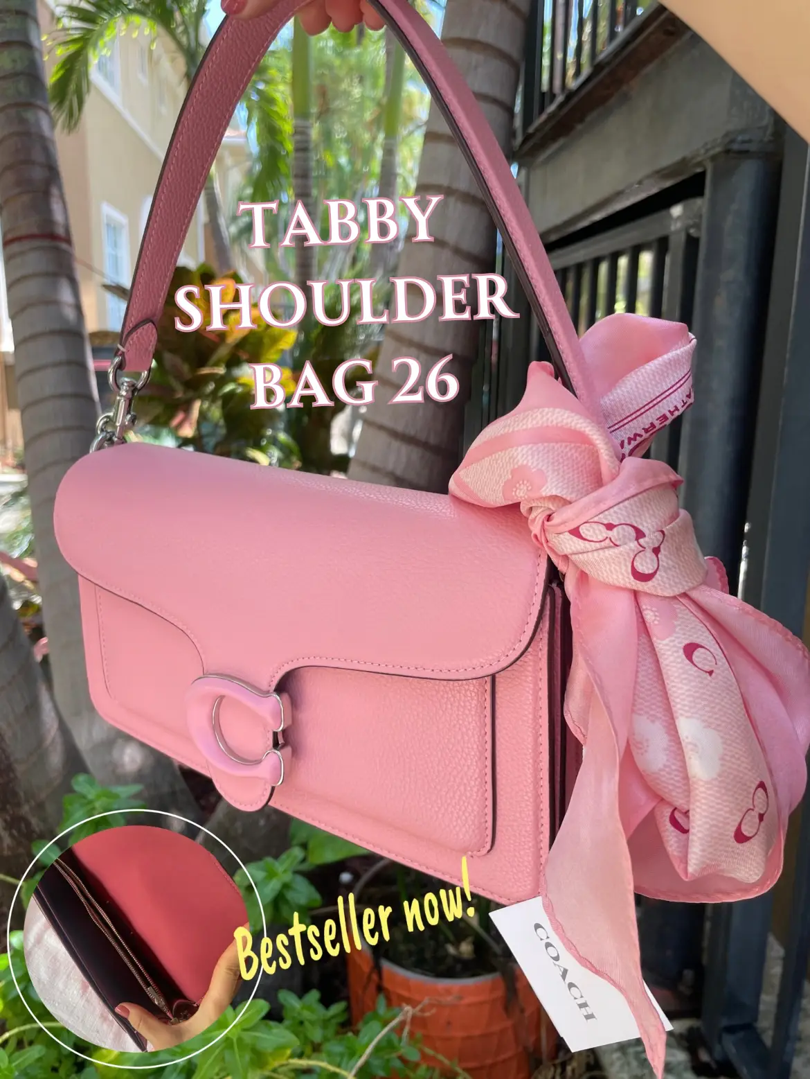 It's adorable! Coach Pillow Tabby 26 : r/handbags