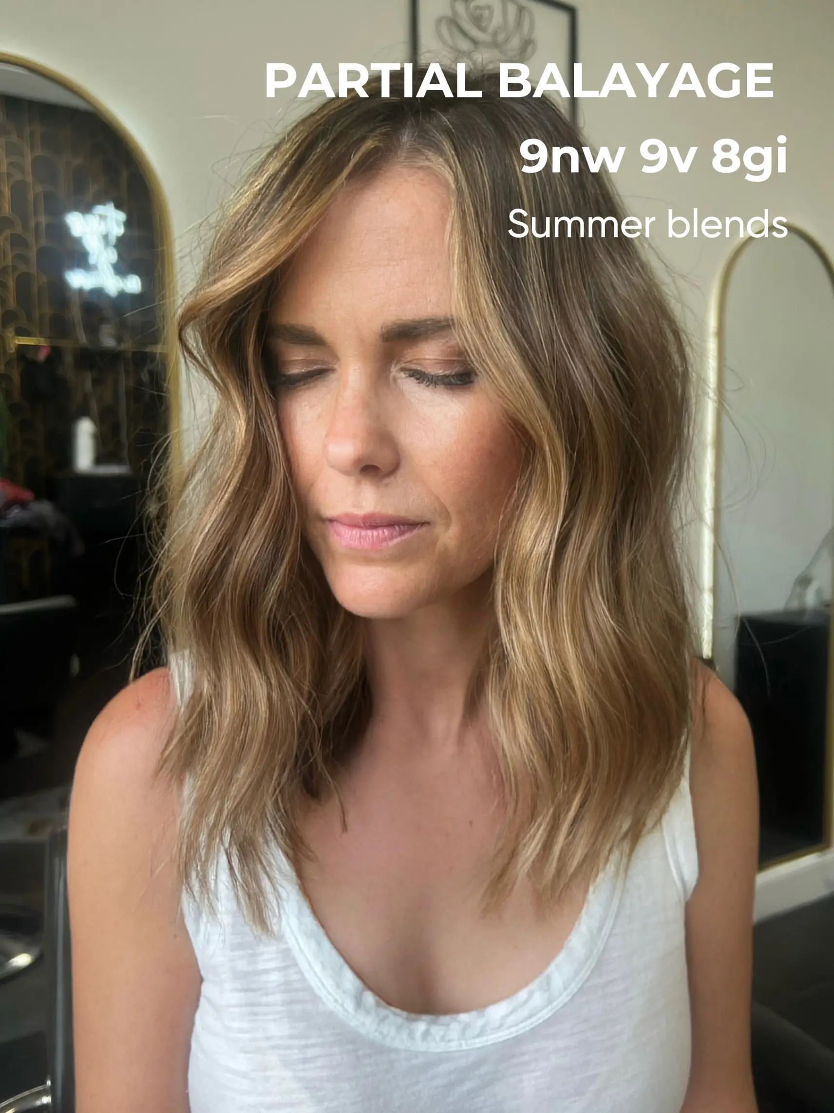 Partial balayage outlet