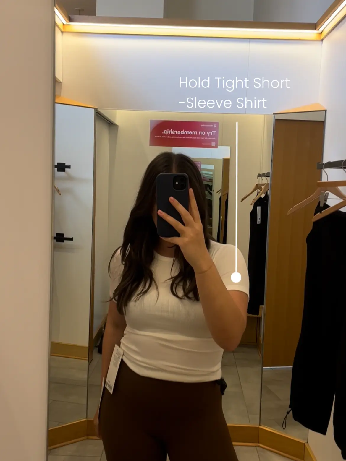 NEW Women Lululemon Hold Tight Short-Sleeve Shirt Sonic Pink Size