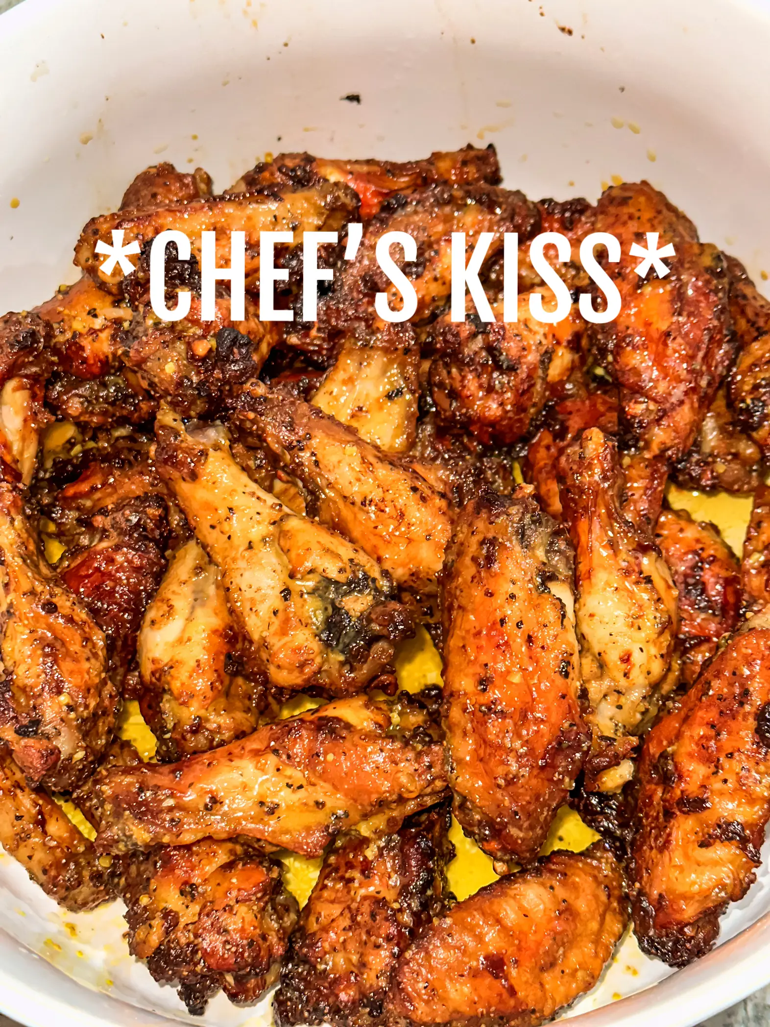 Lemon Pepper Wings with Lemon Pepper Sauce - Chef Lola's Kitchen