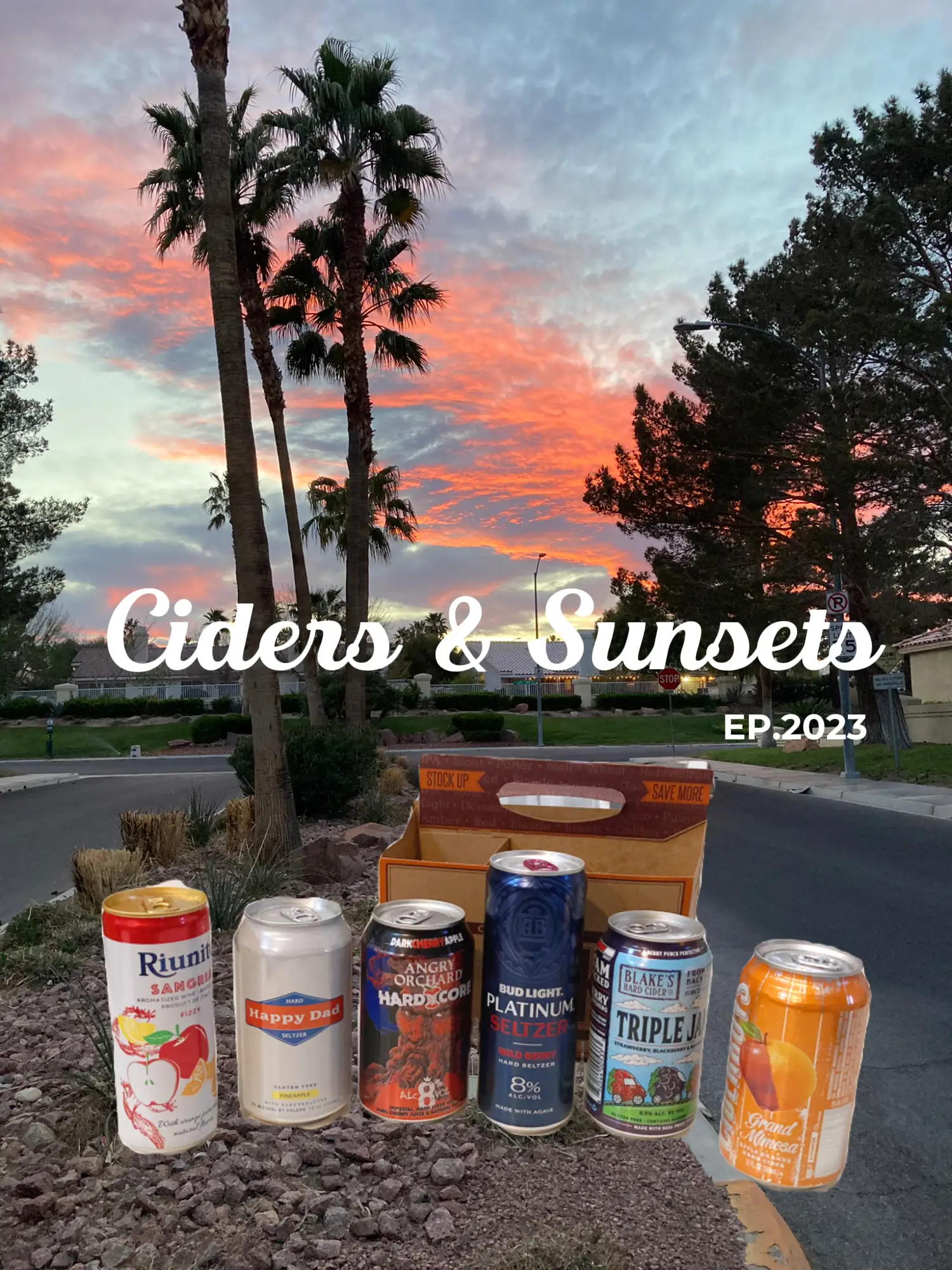 Ciders & Sunsets แกลเลอรีที่โพสต์โดย JamieCollyer Lemon8