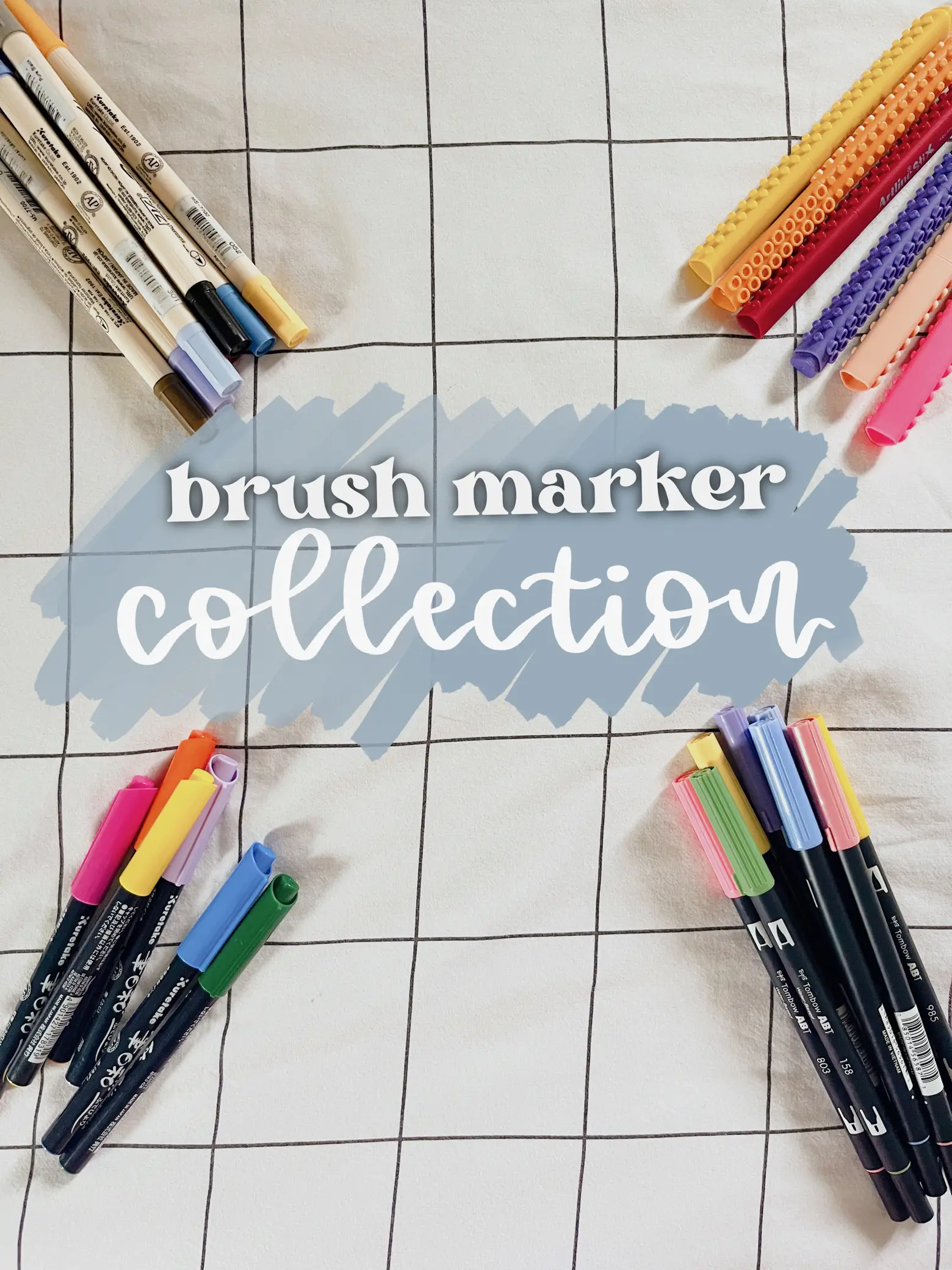 Ohuhu Watercolor Water-Based 36 Colors Markers/Pen Set – OMG Japan