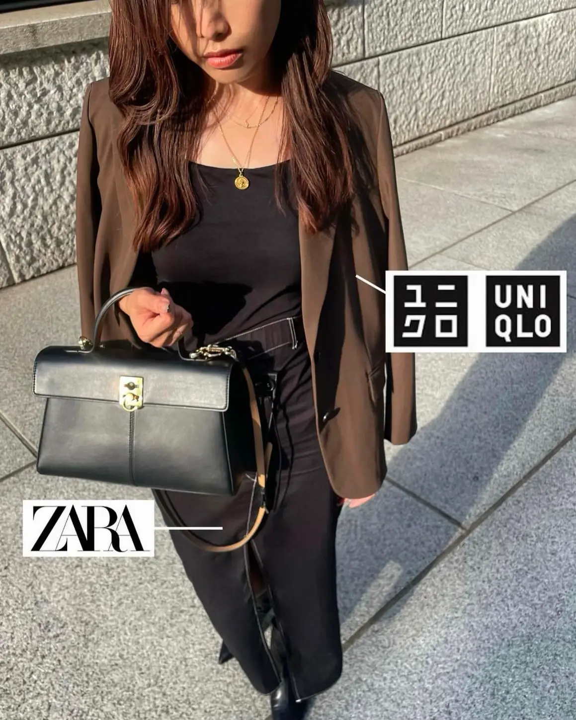 UNIQLO♥︎ジャケット&ZARA♥︎スカート、ブーツ | asamimiiiiが投稿